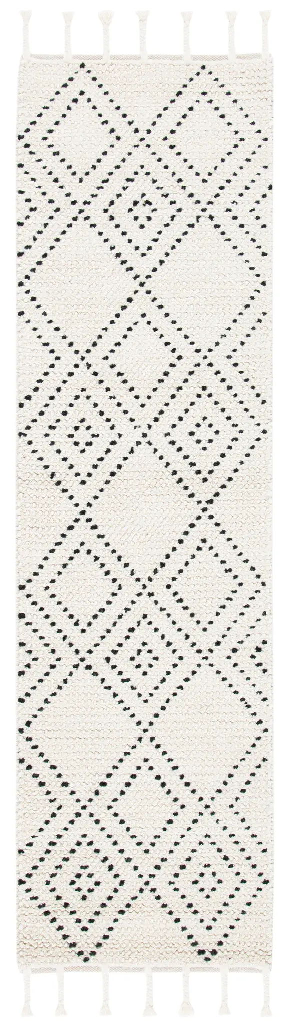 Casablanca Moroccan Diamond Hand-Loomed Wool Rug