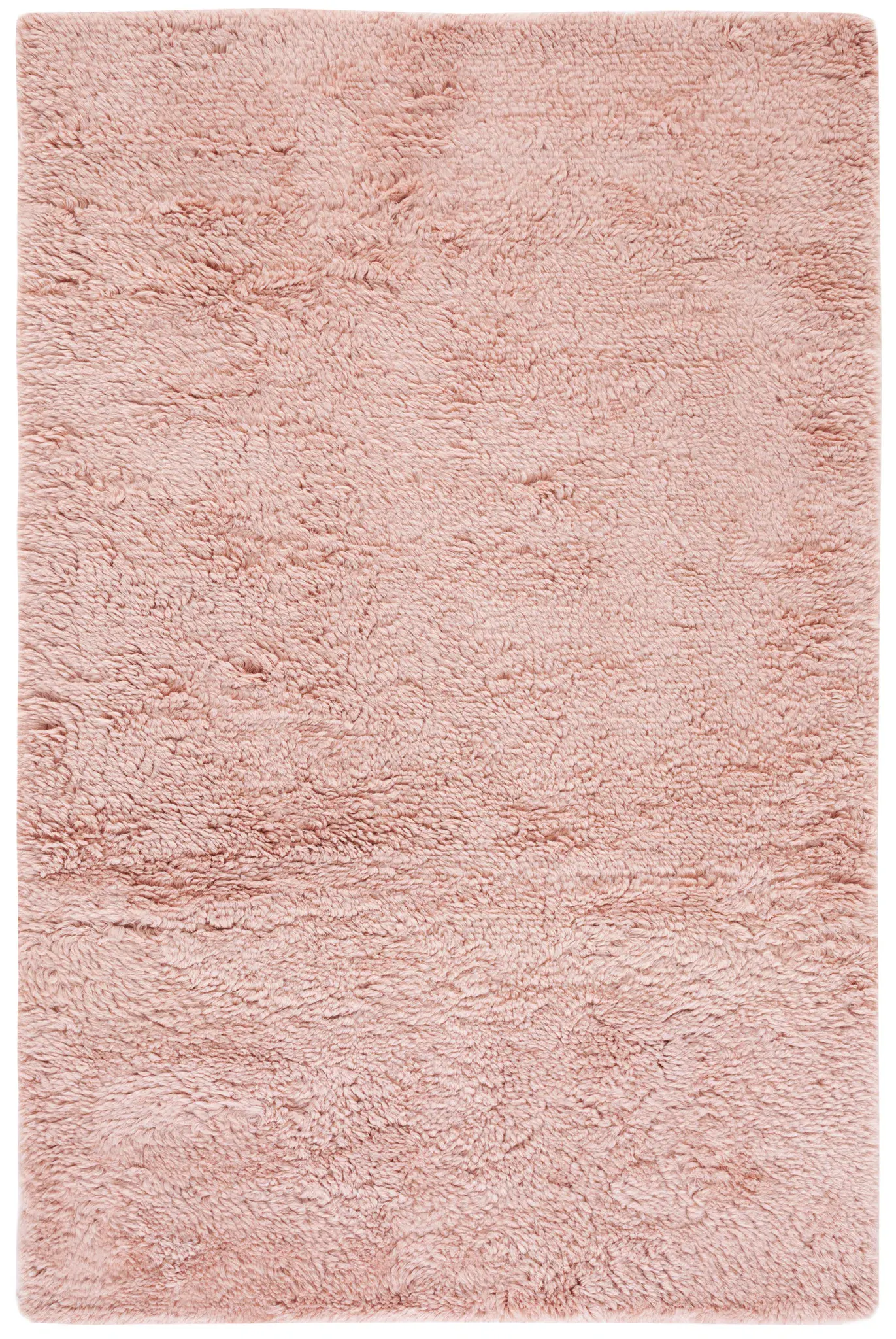 Casablanca Ribbed Solid Hand-Woven Wool Rug