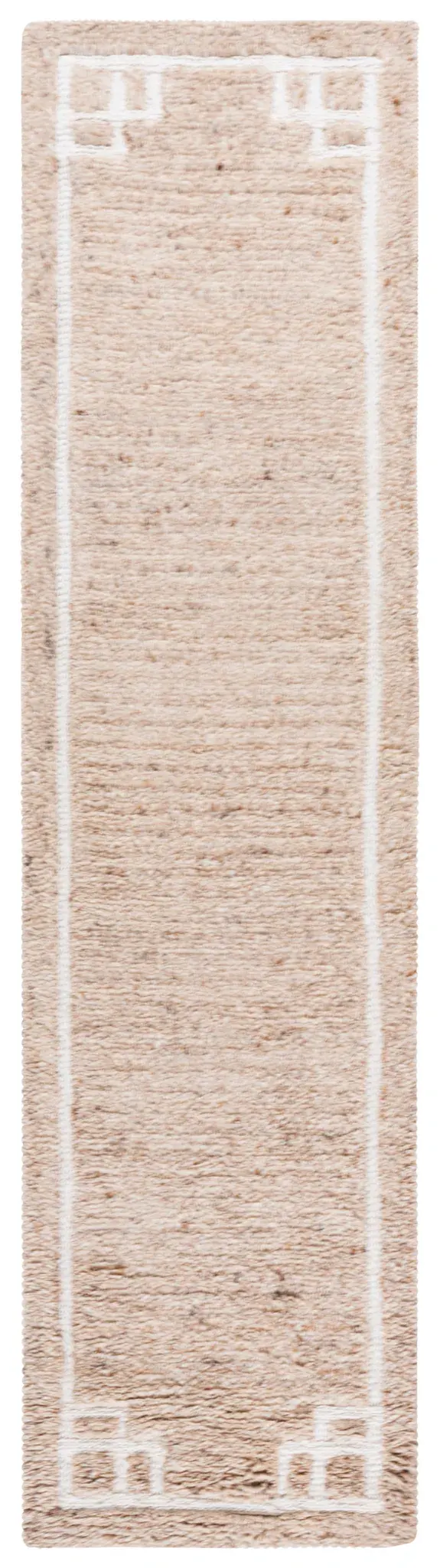 Casablanca Geometric Border Hand-Tufted Wool Rug
