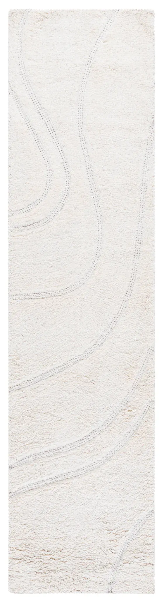 Casablanca Carved Wave Hand-Tufted Wool Rug