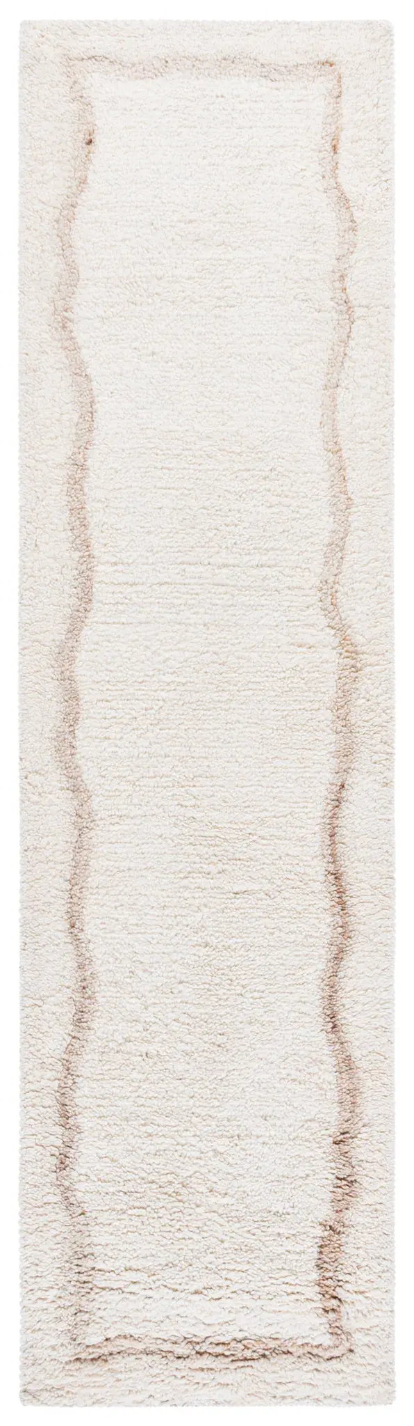 Casablanca Scalloped Border Hand-Tufted Wool Rug