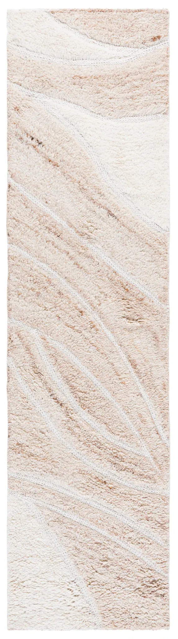 Casablanca Abstract Waves Hand-Tufted Wool Rug