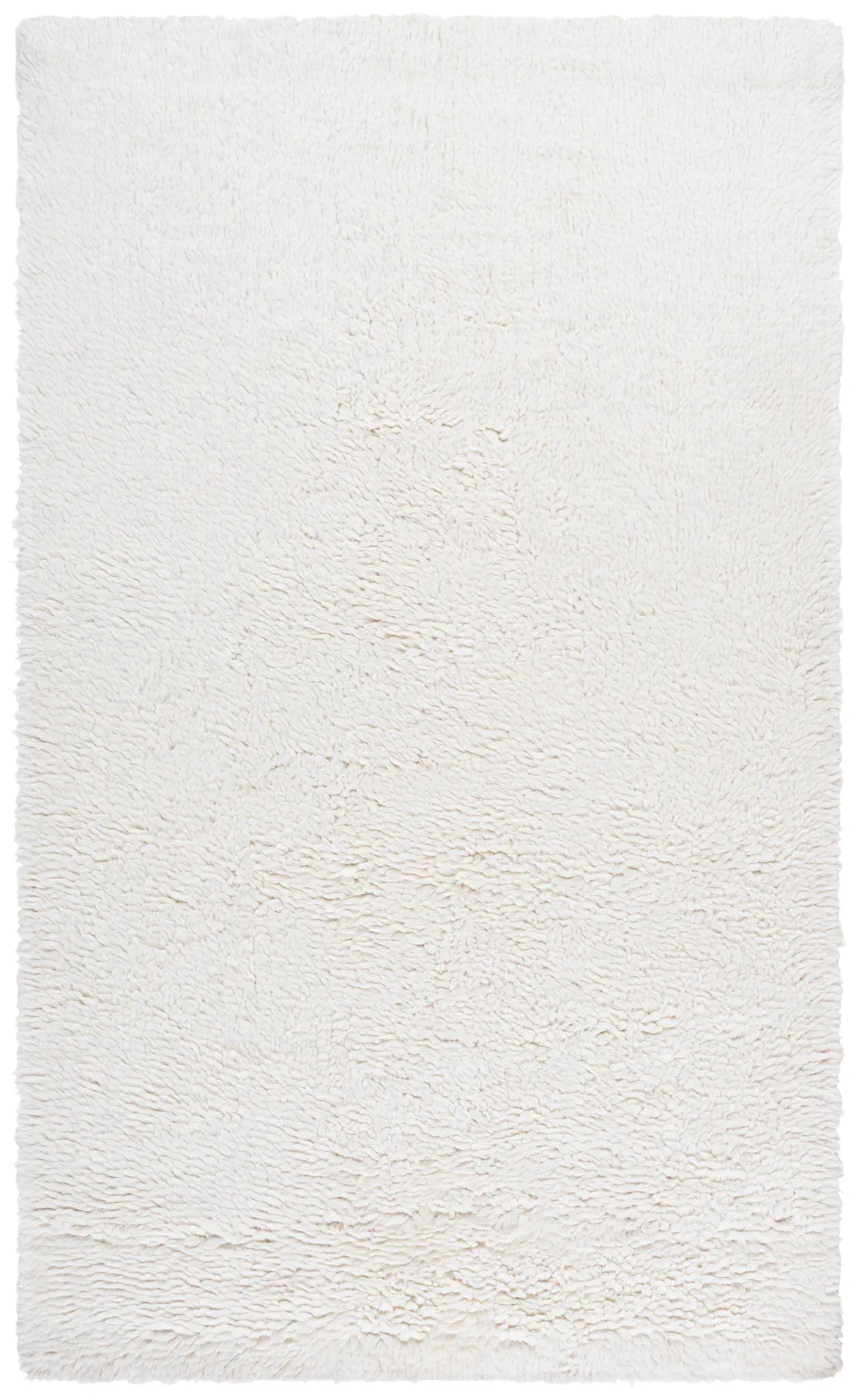 Casablanca Solid Hand-Loomed Wool Shag Rug