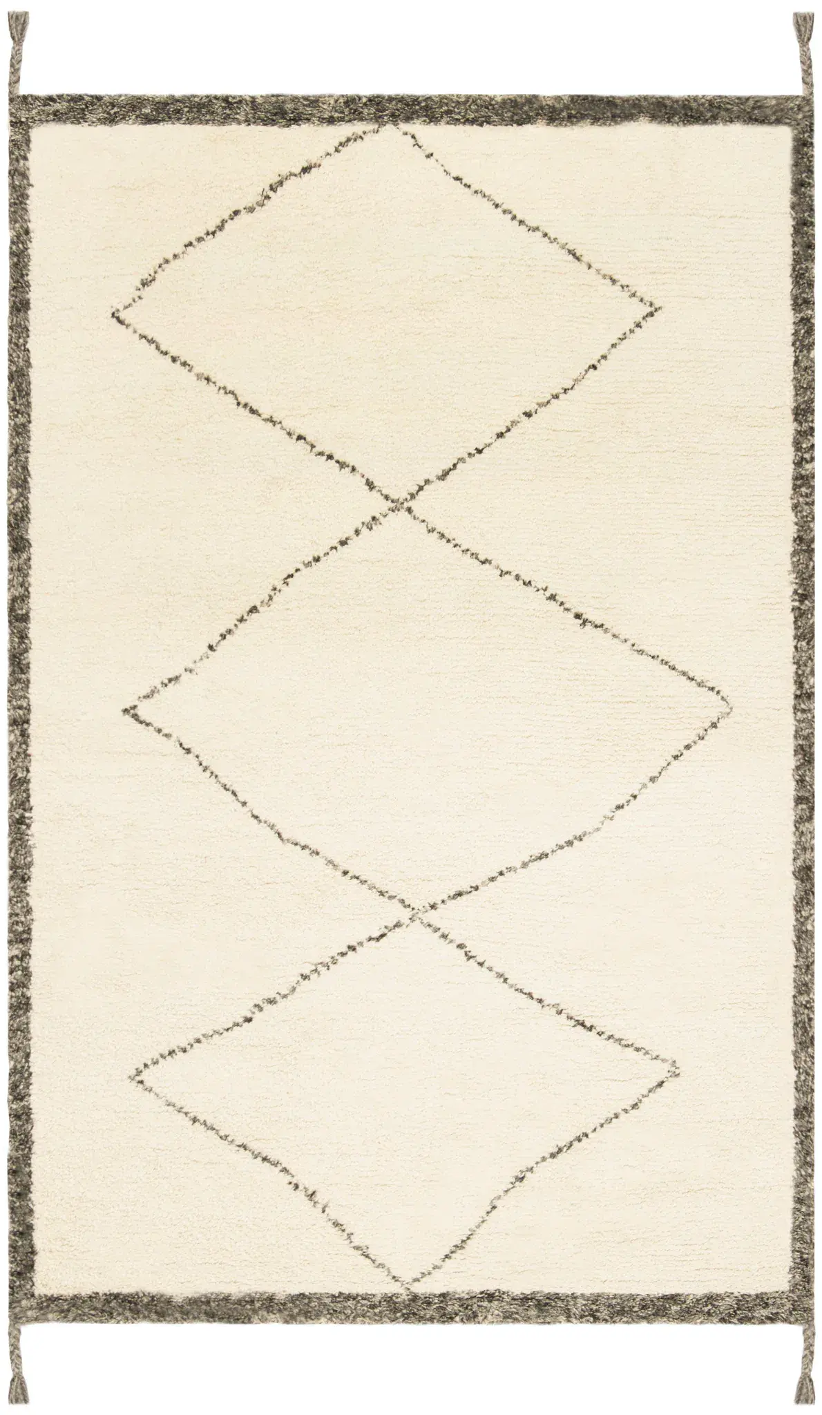 Casablanca Diamond Shag Wool Rug