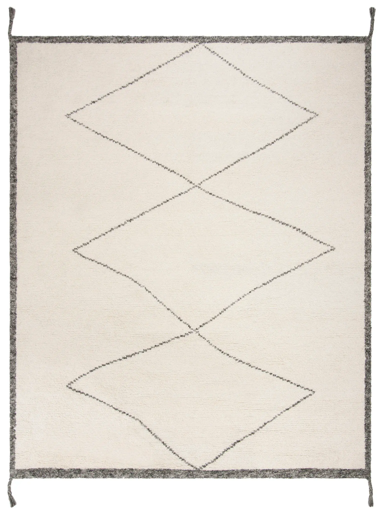 Casablanca Diamond Shag Wool Rug