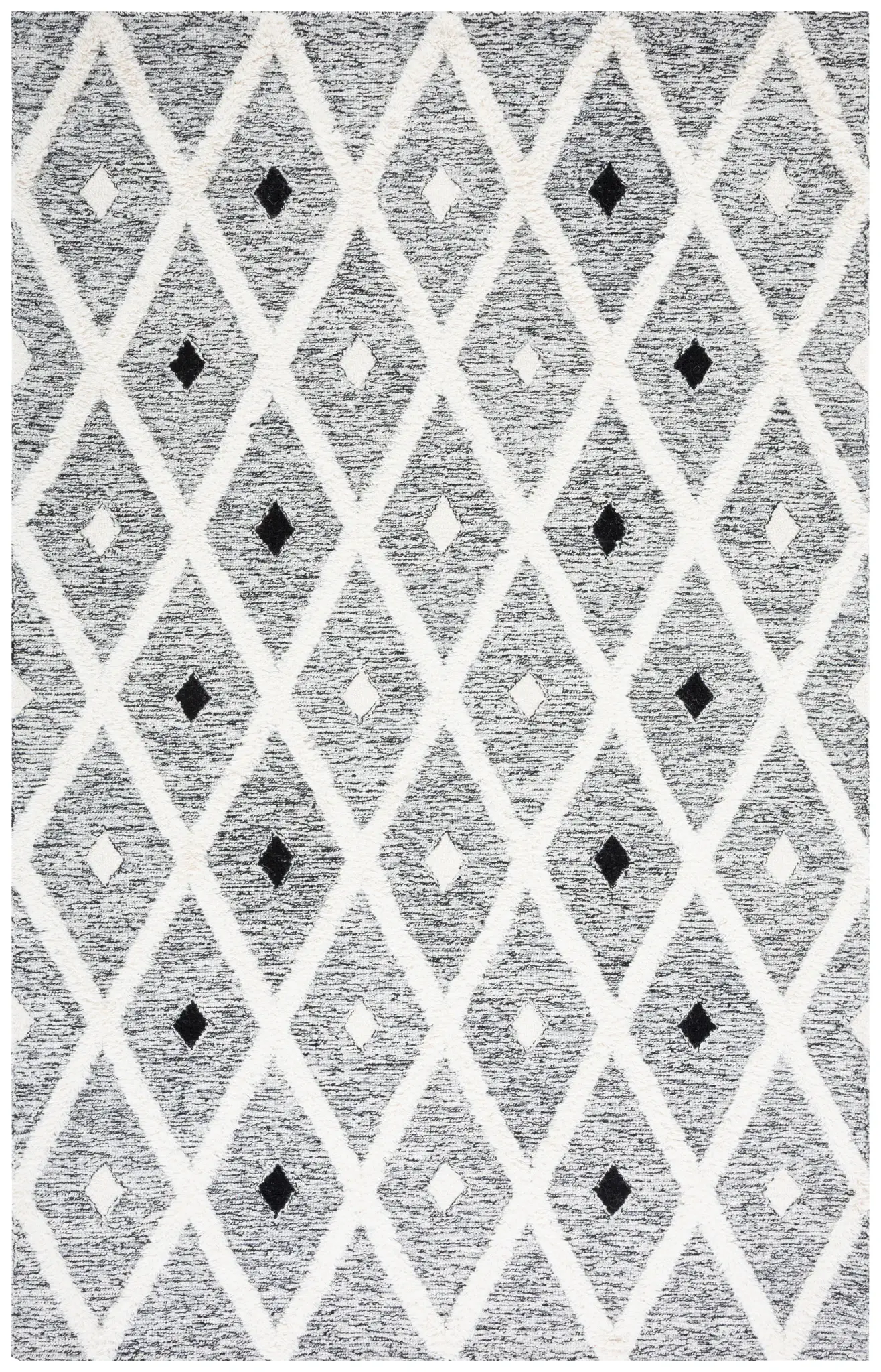 Casablanca Diamond Hand-Tufted Wool Rug
