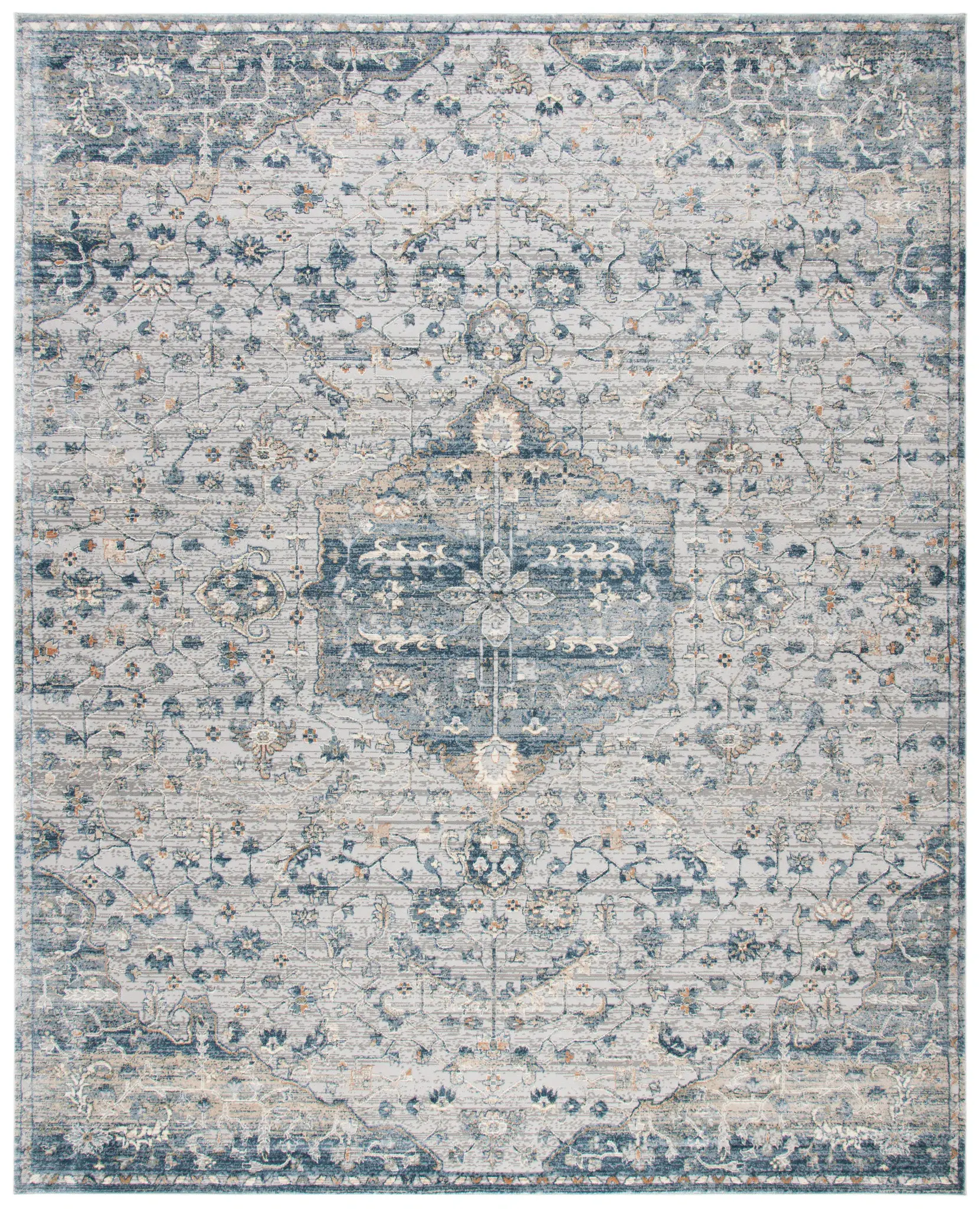 Cosmopolitan Vintage Floral Medallion Rug