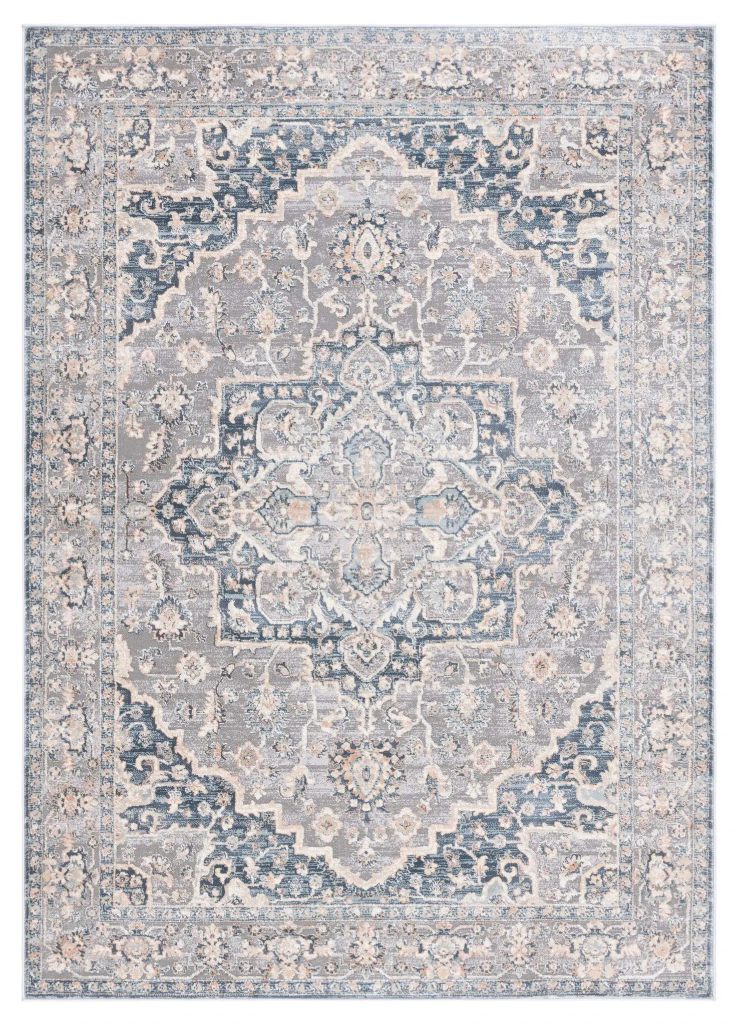 Cosmopolitan Distressed Medallion Rug