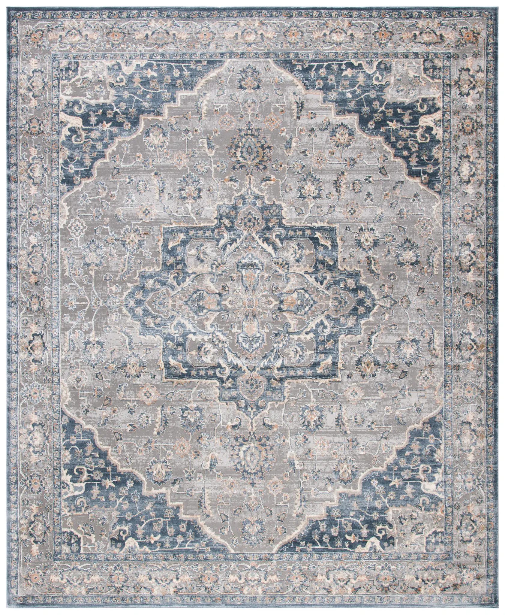 Cosmopolitan Distressed Medallion Rug