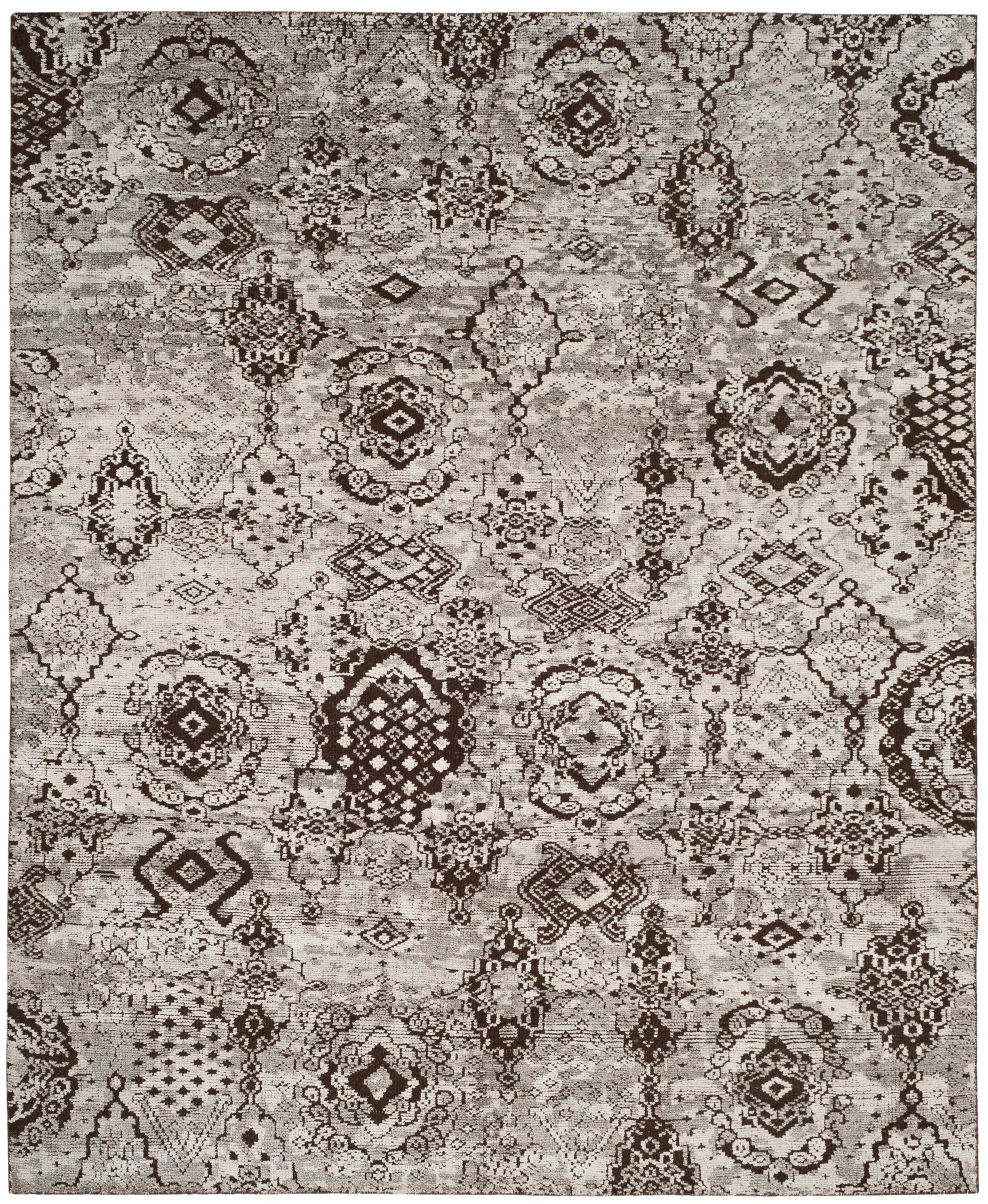 Castilla Tribal Medallion Hand-Knotted Rug