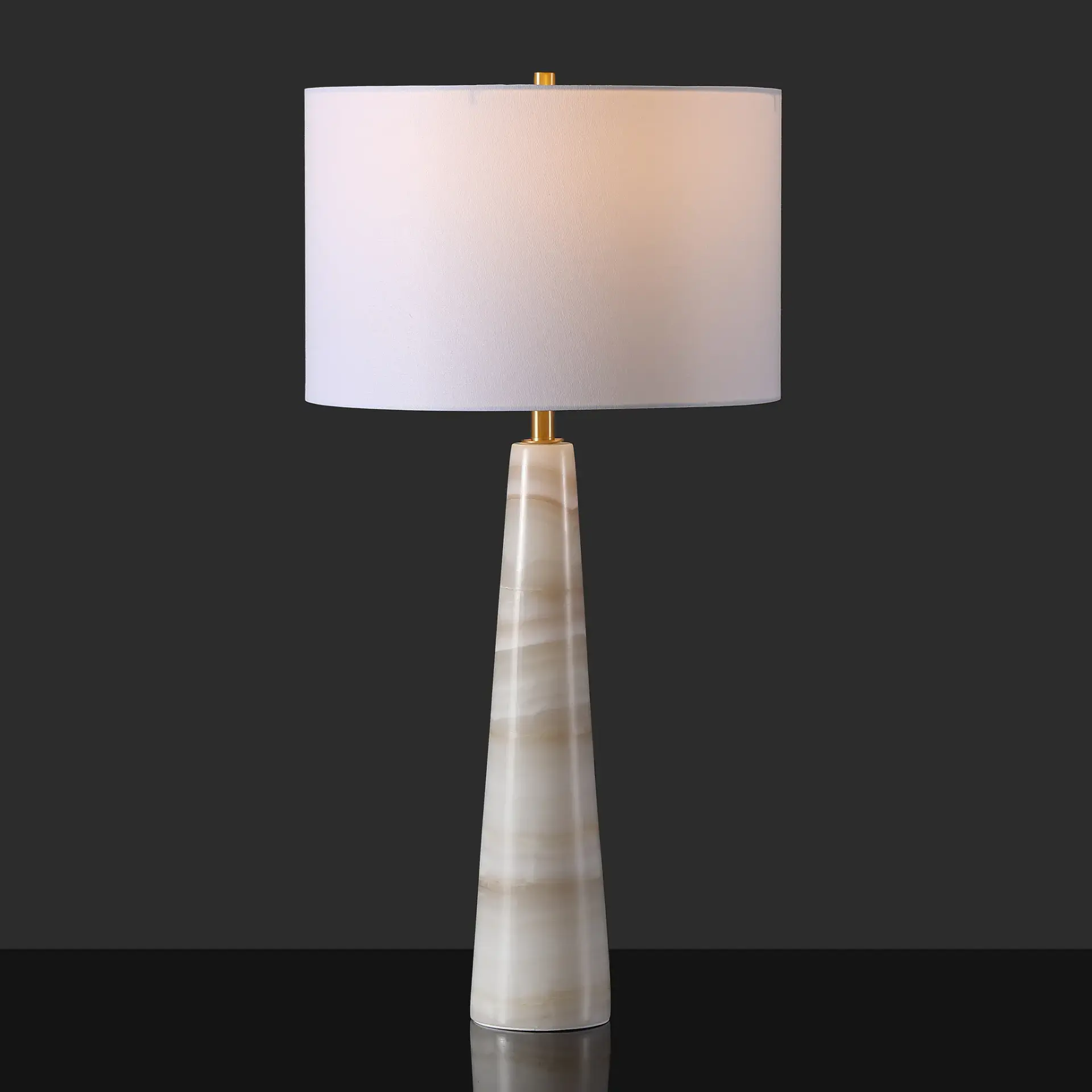 Ismeralda Jade Stone Table Lamp