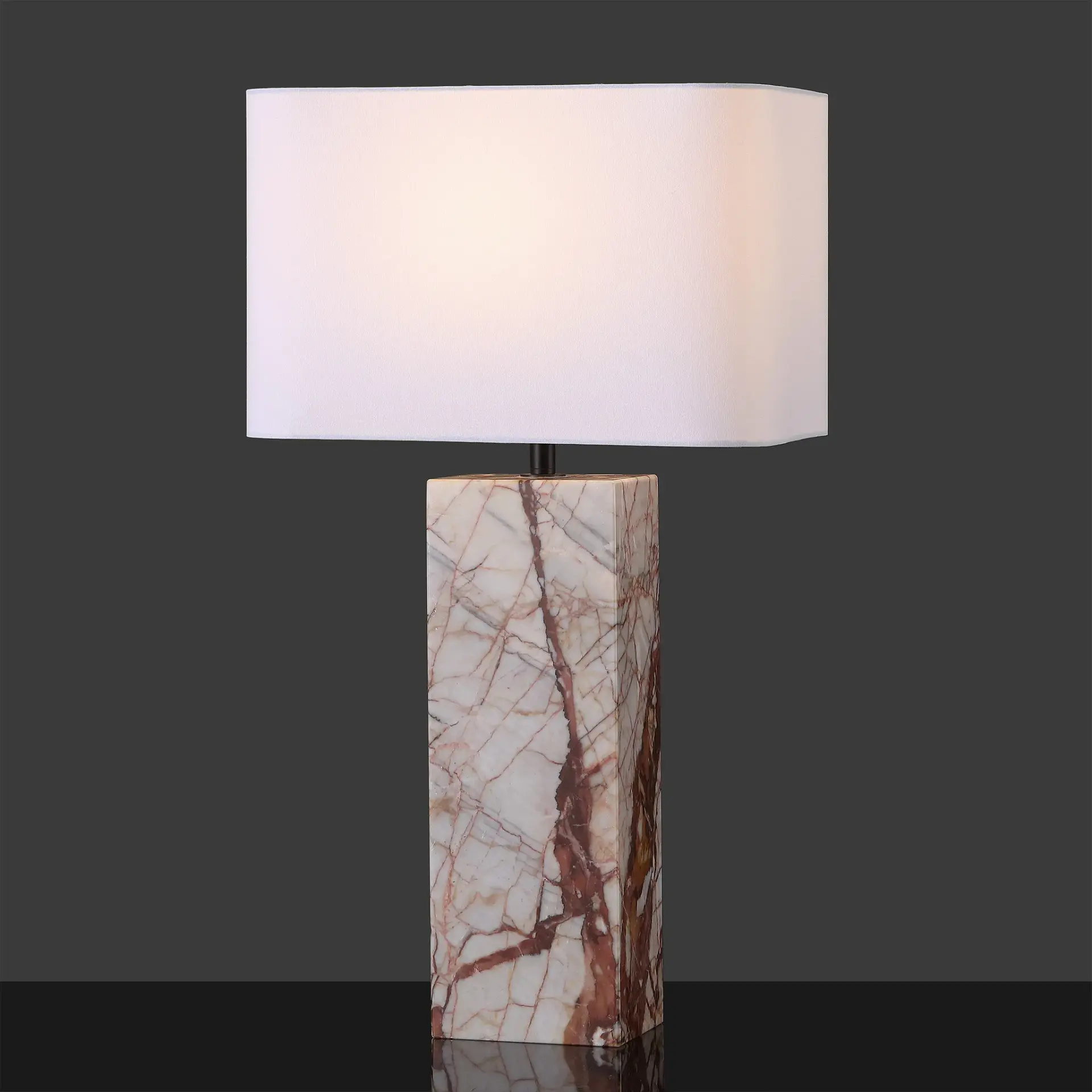 Chrisette Marble Base Table Lamp