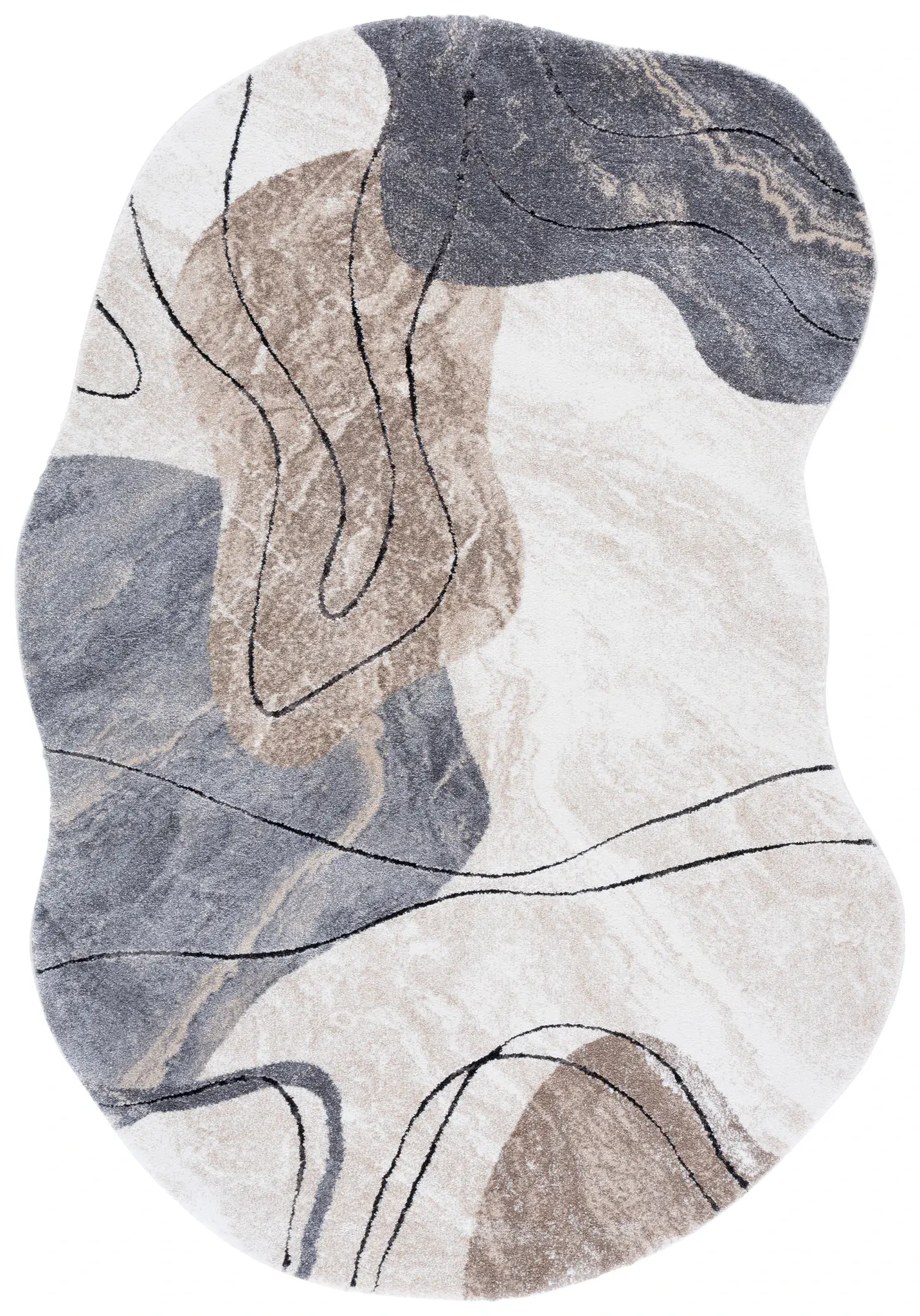 Contour Topographic Abstract Rug
