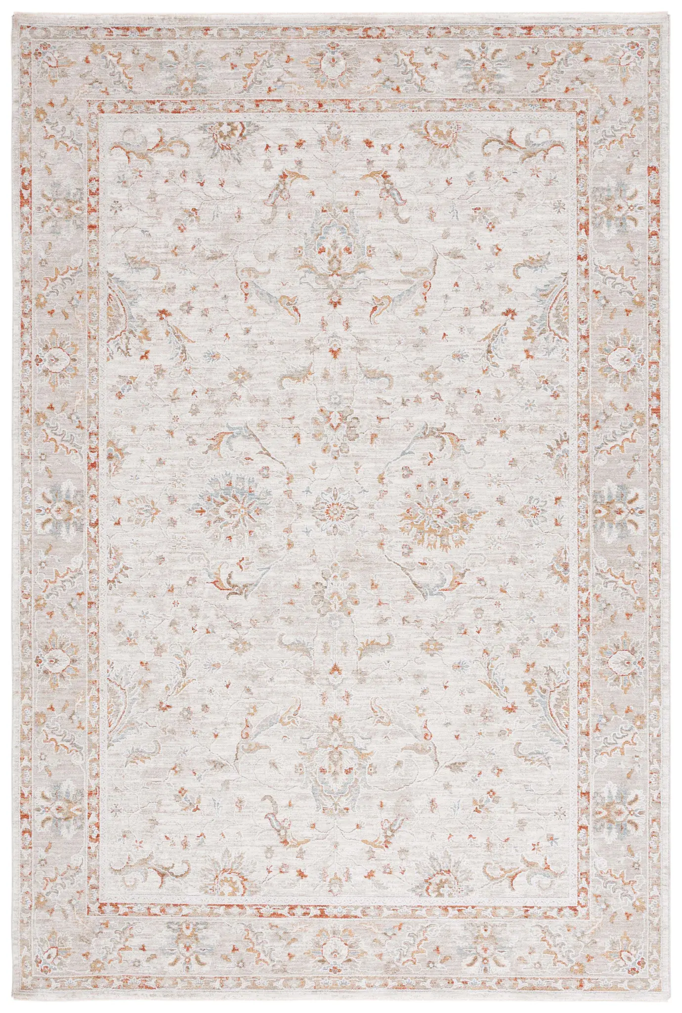 Culture Sofia Faded Floral Border Rug