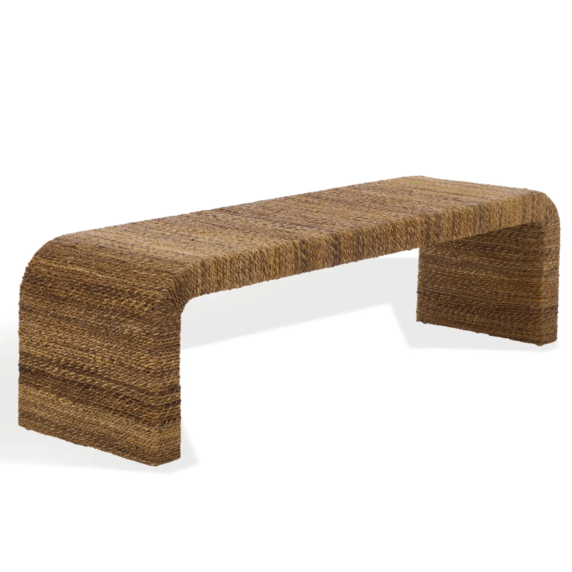 Akina Woven Abaca Bench