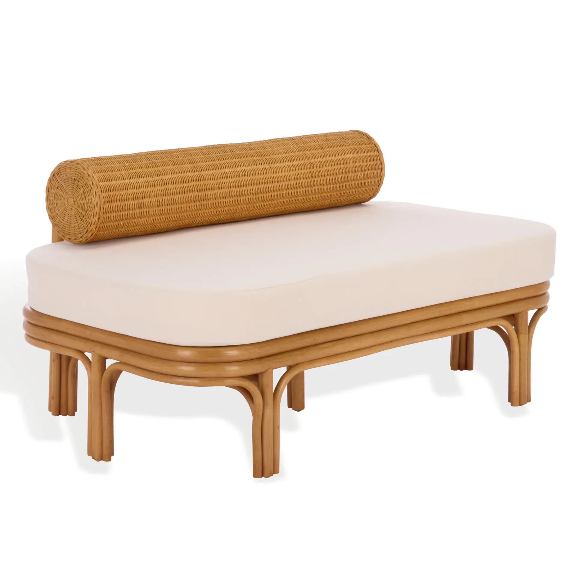 Fowley Rattan Bench
