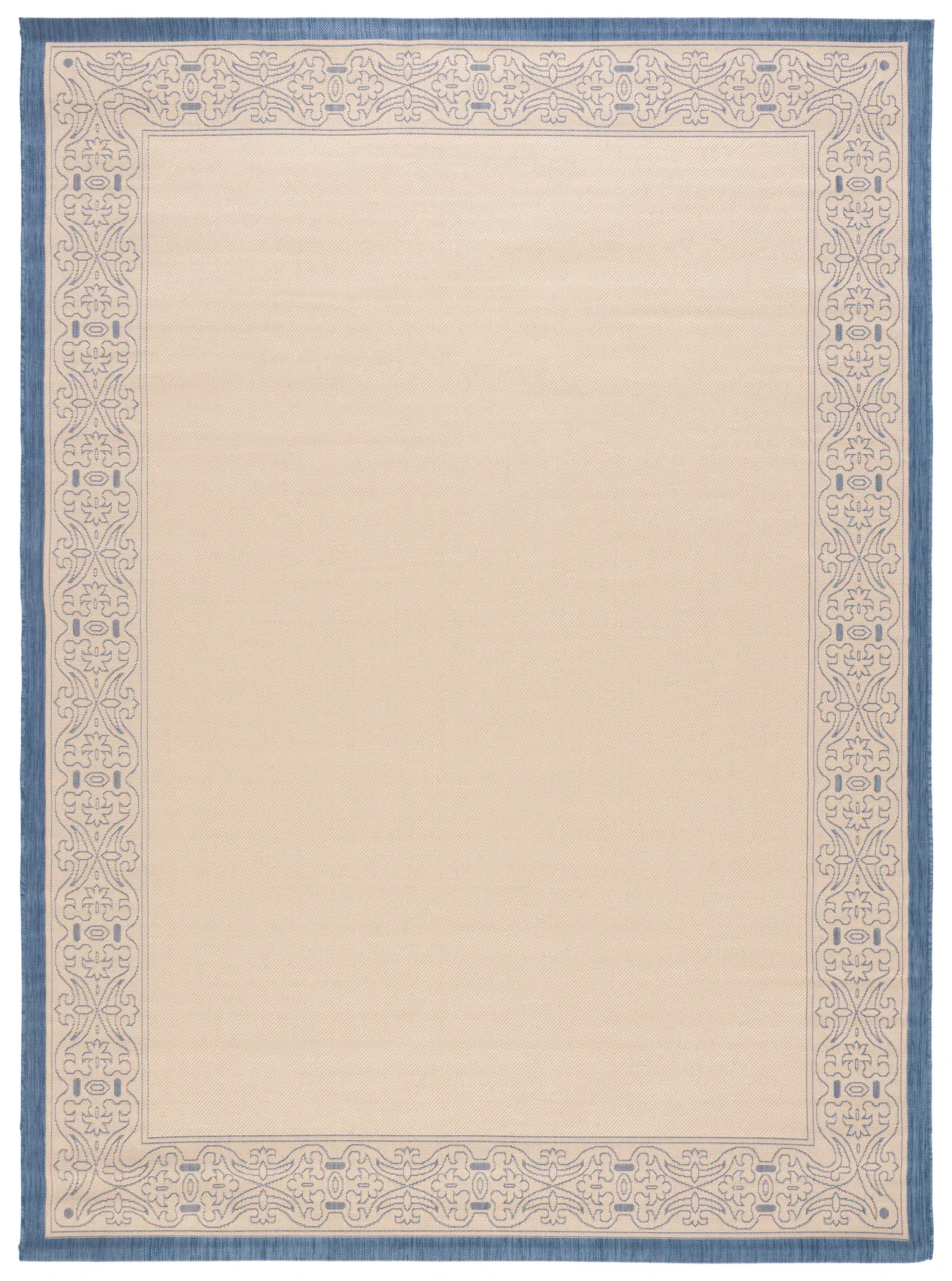 Courtyard Border Outdoor Rug
