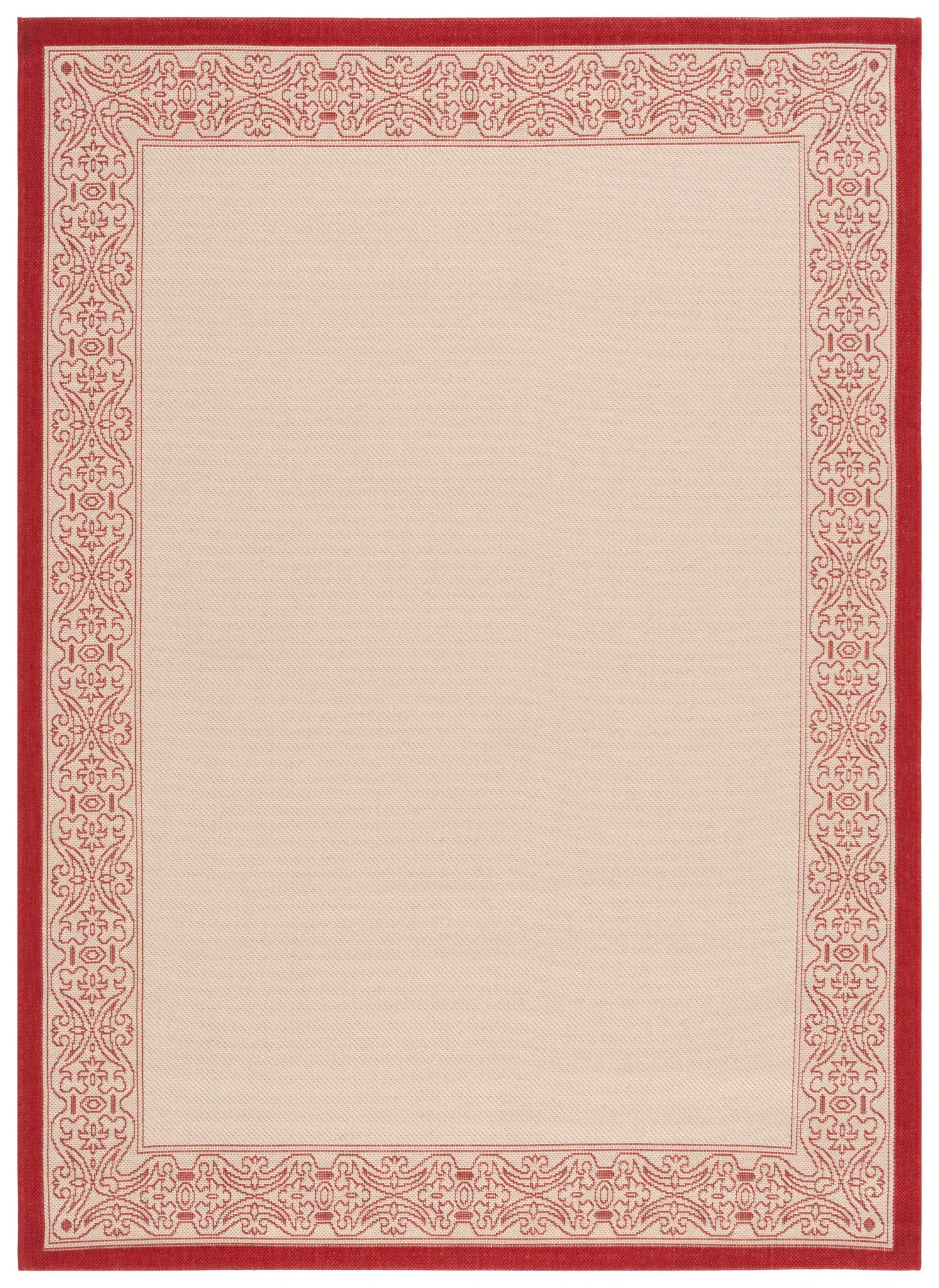 Courtyard Border Outdoor Rug