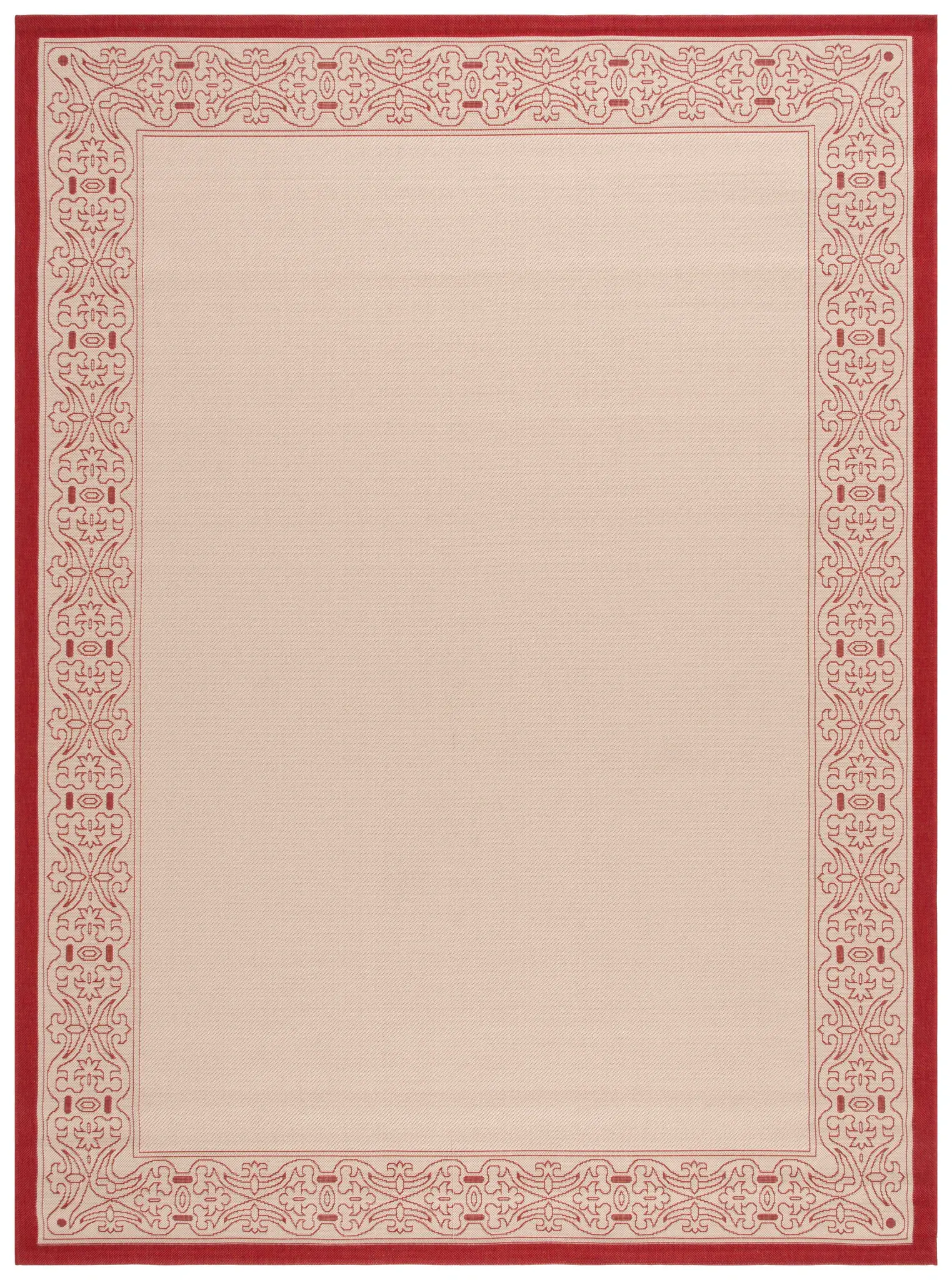 Courtyard Border Outdoor Rug