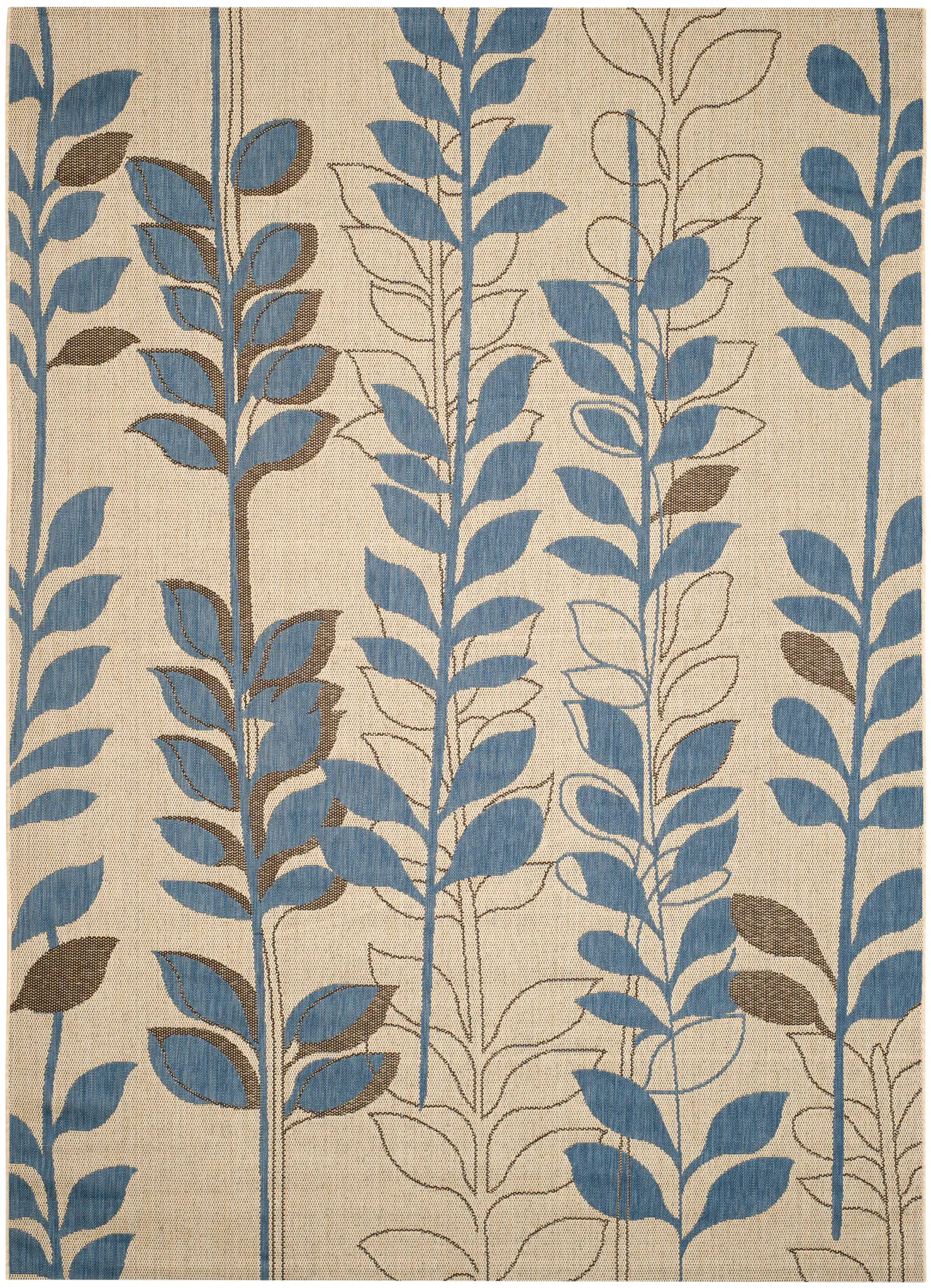Courtyard Climbing Vine Outdoor Rug