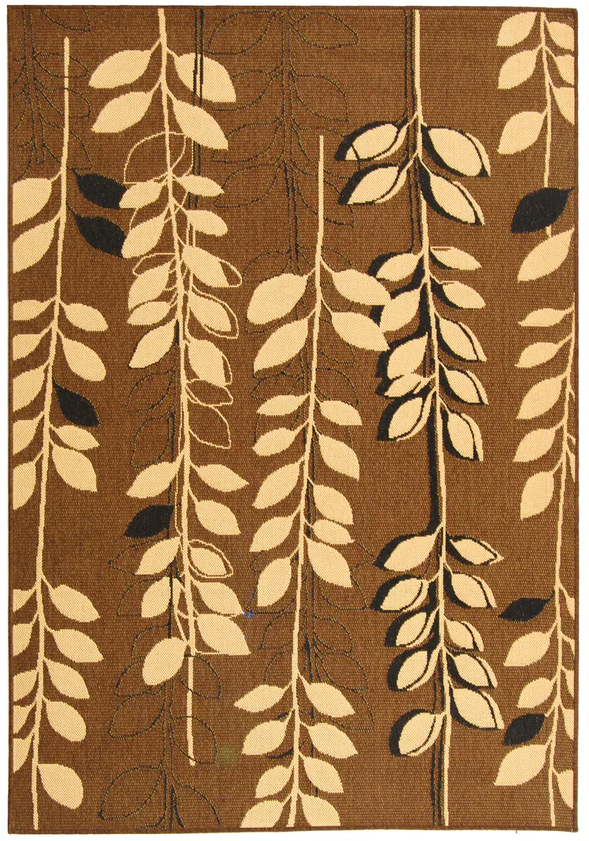 Courtyard Climbing Vine Outdoor Rug