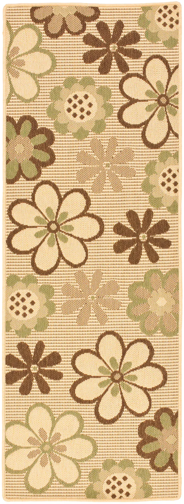 Courtyard Retro Bloom Outdoor Rug