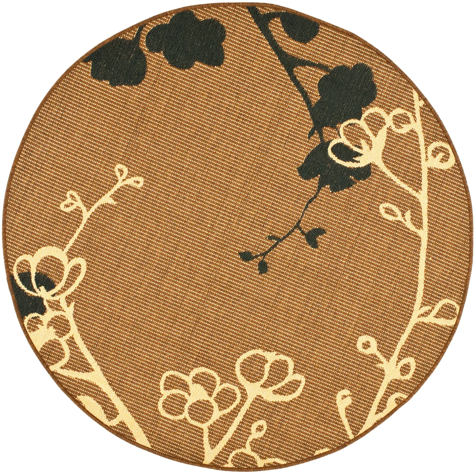 Courtyard Trailing Floral Outdoor Rug