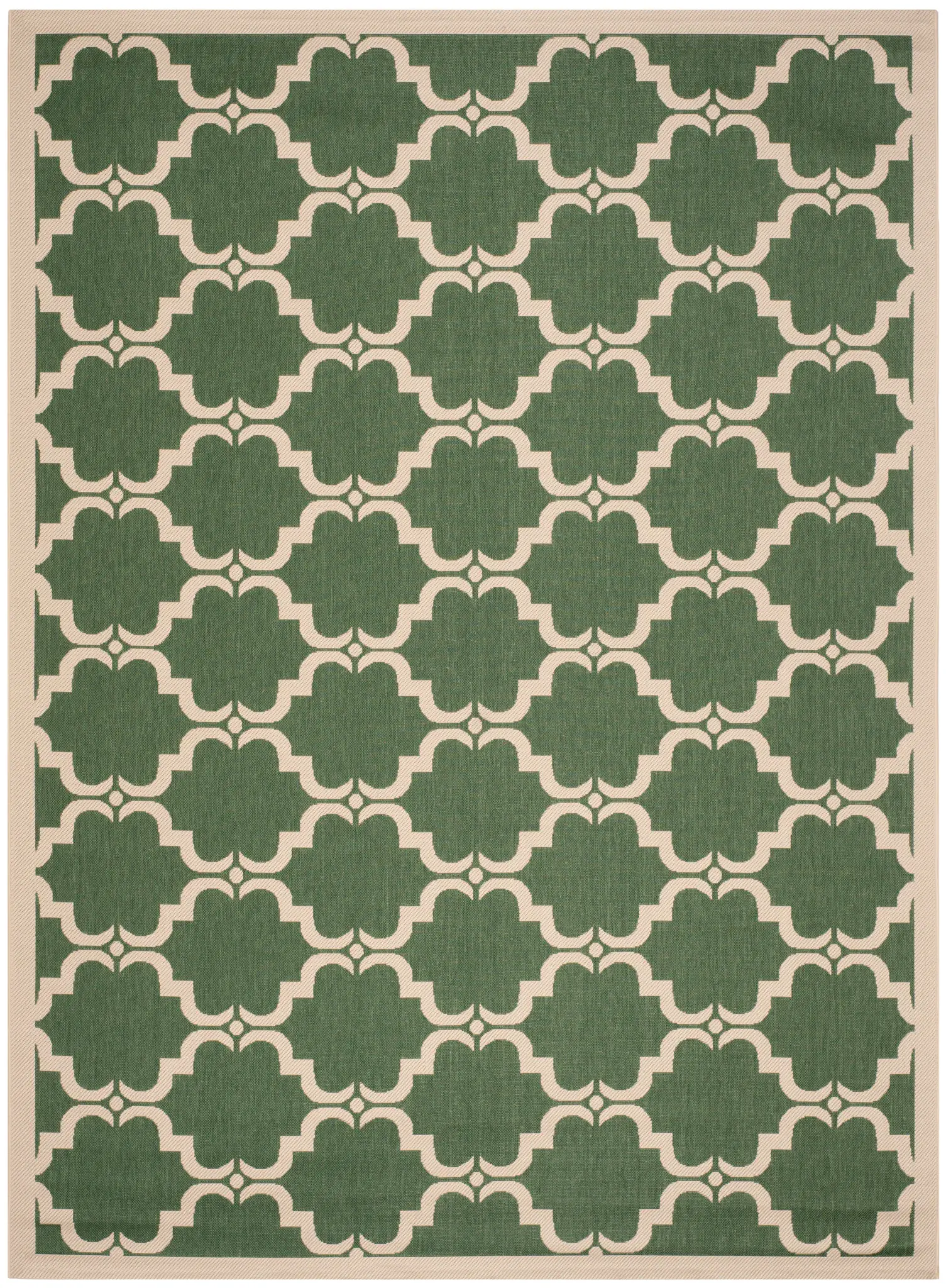 Courtyard Tile Lattice Outdoor Rug
