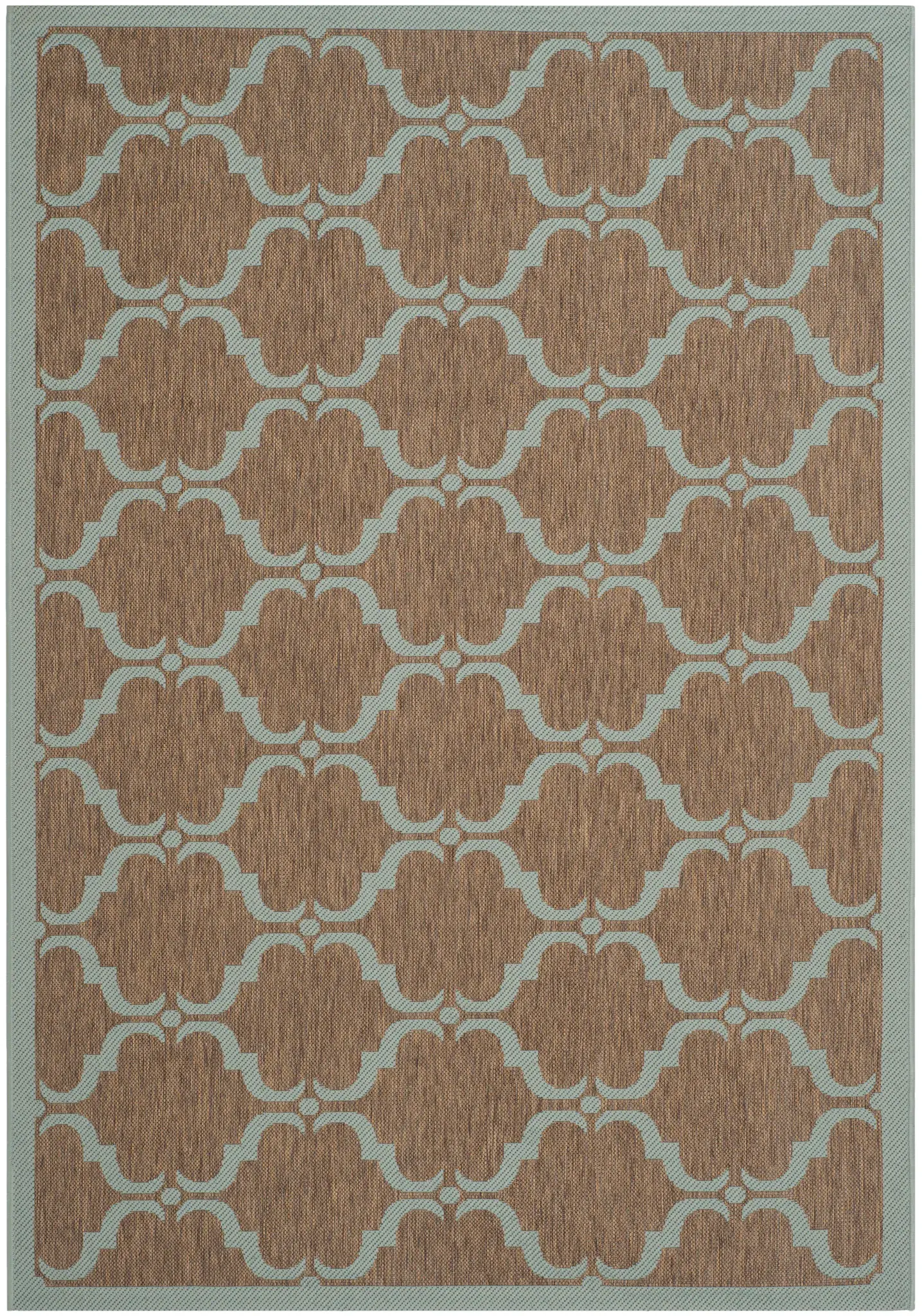 Courtyard Tile Lattice Outdoor Rug