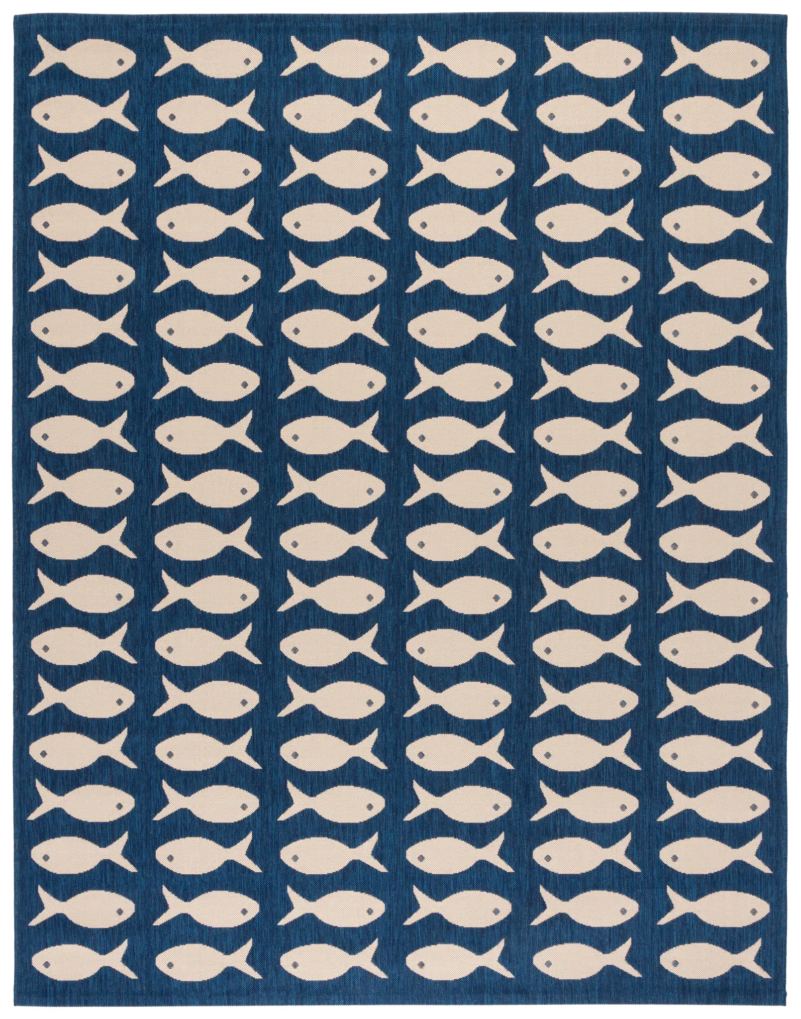 Courtyard Fish Outdoor Rug
