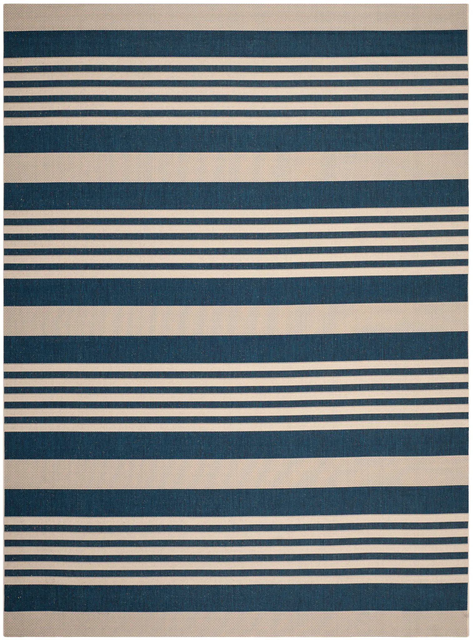 Courtyard Multi-Stripe Outdoor Rug