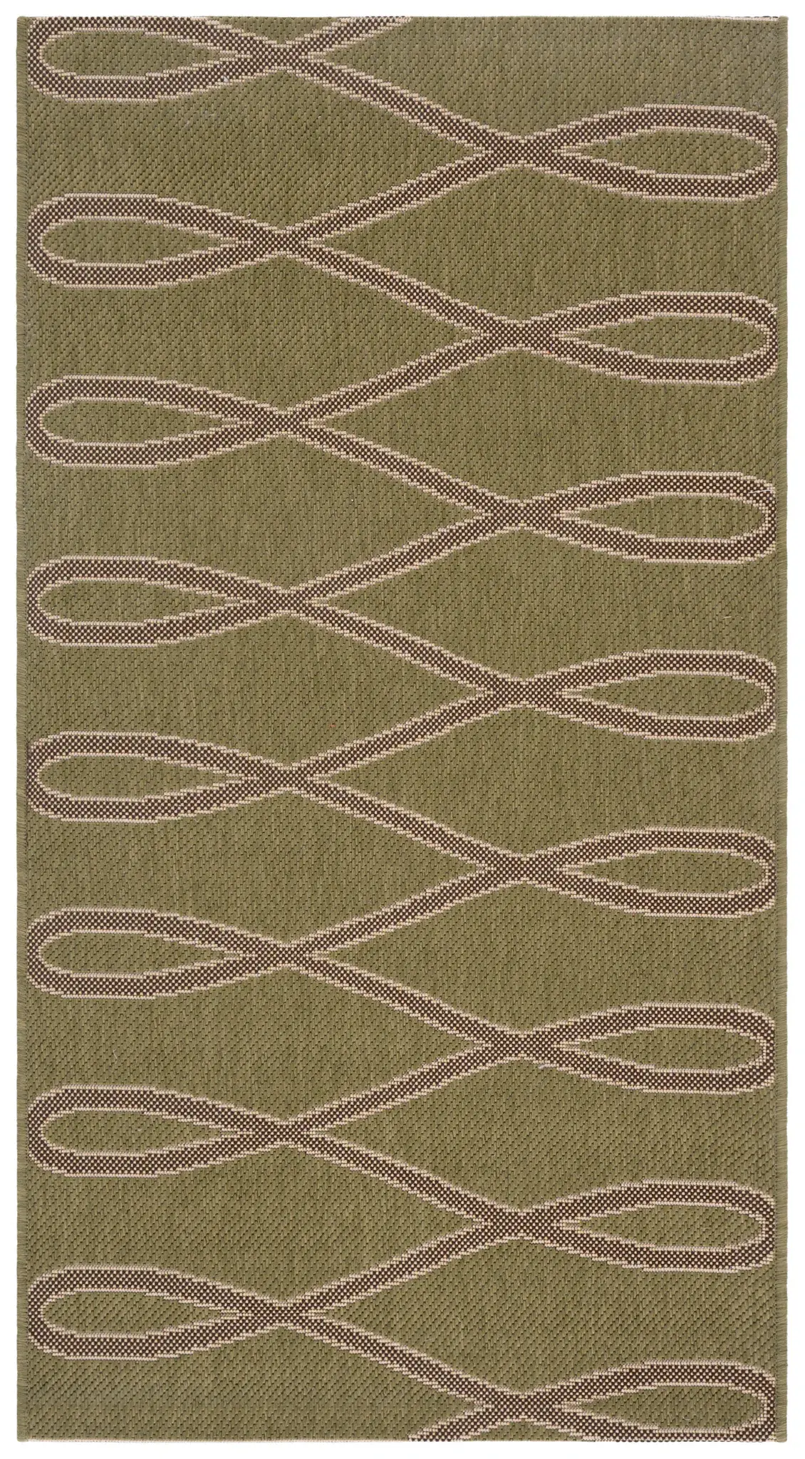 Courtyard Interlocking Loop Outdoor Rug