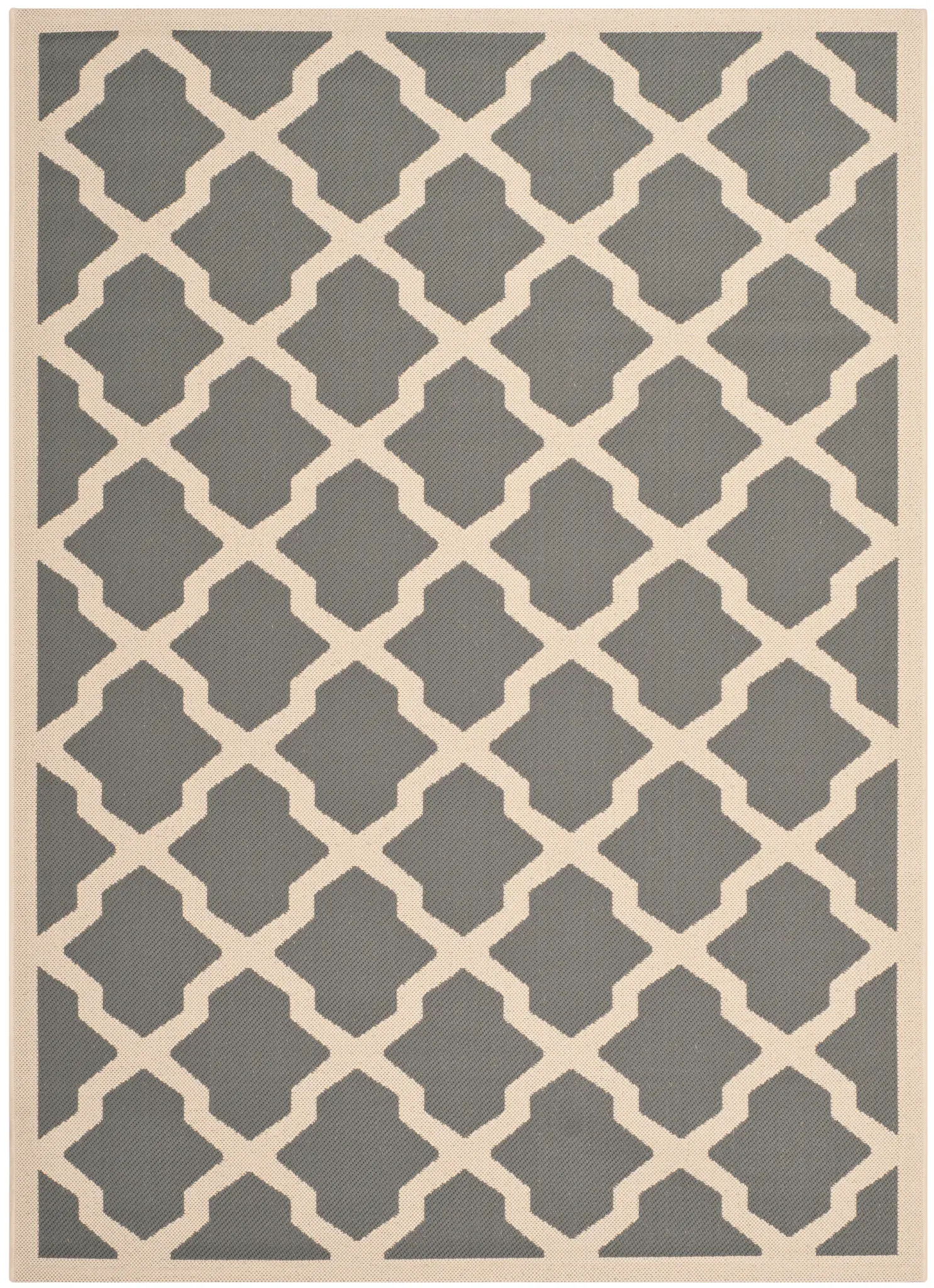 Courtyard Lattice Outdoor Rug