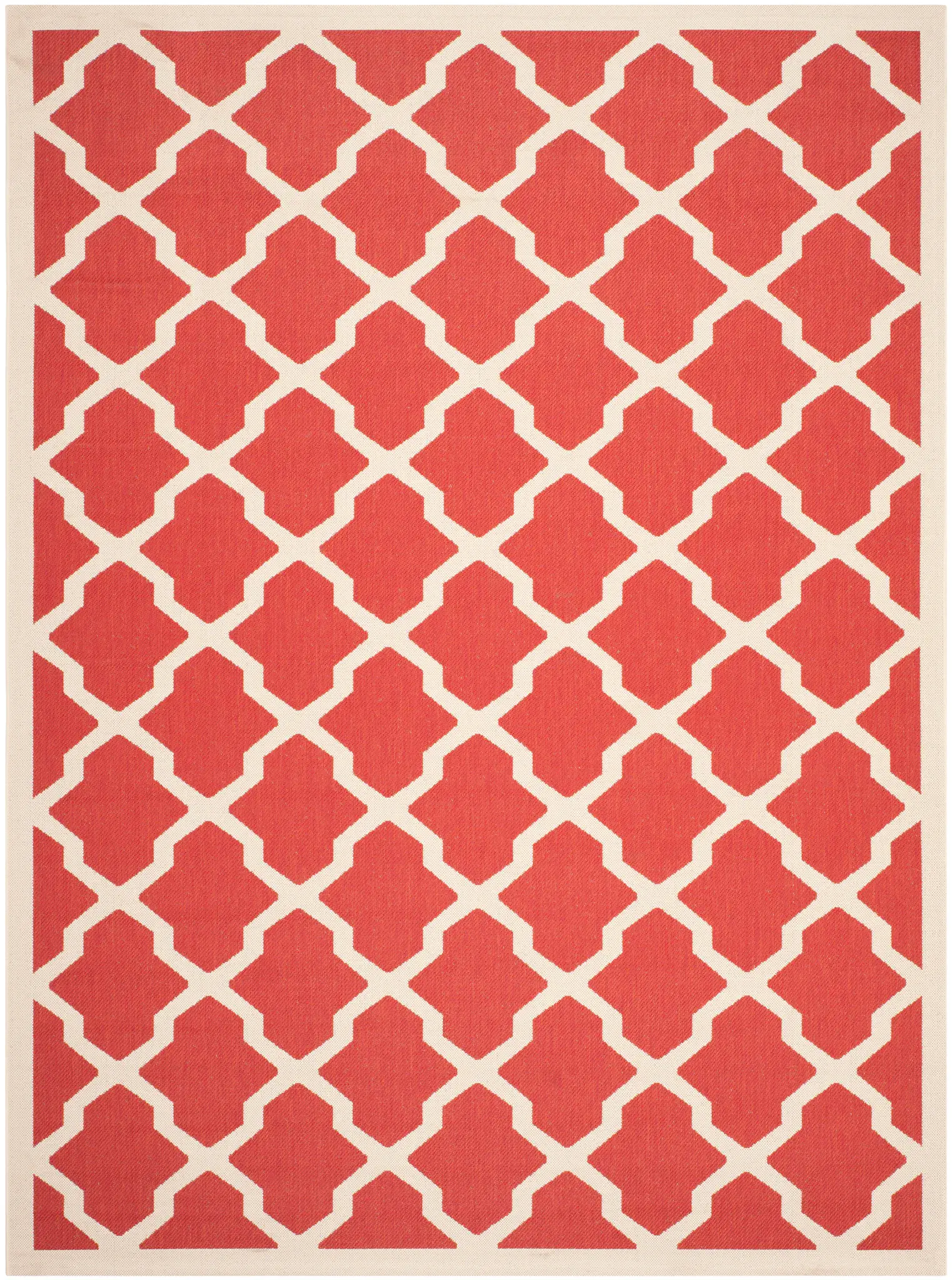 Courtyard Lattice Outdoor Rug