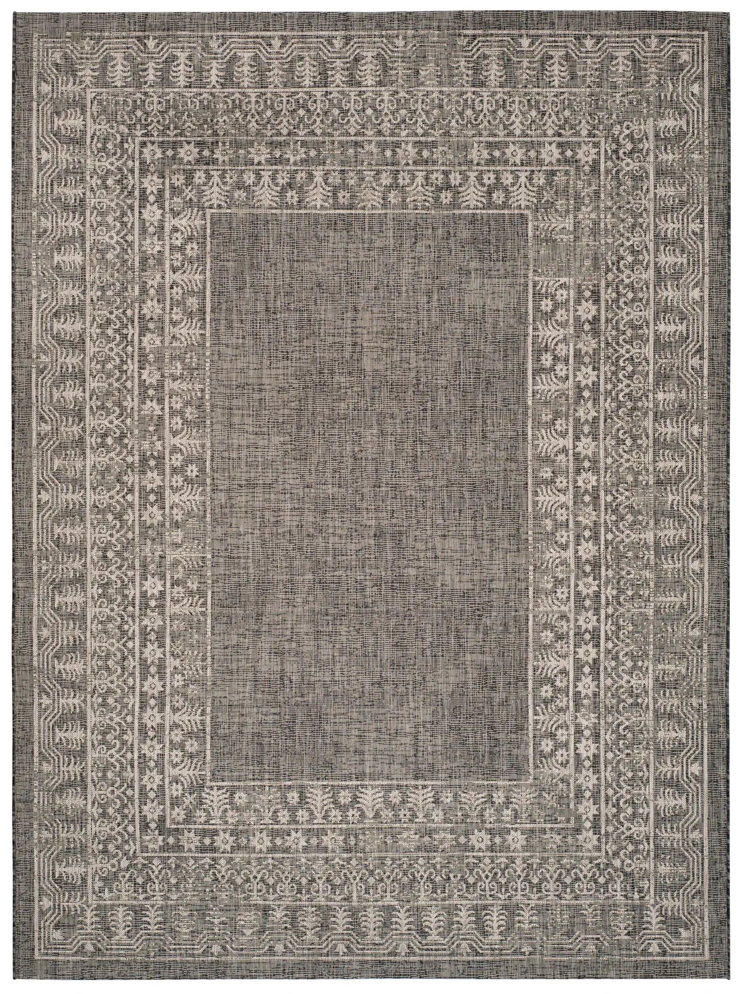 Courtyard Bordered Outdoor Rug