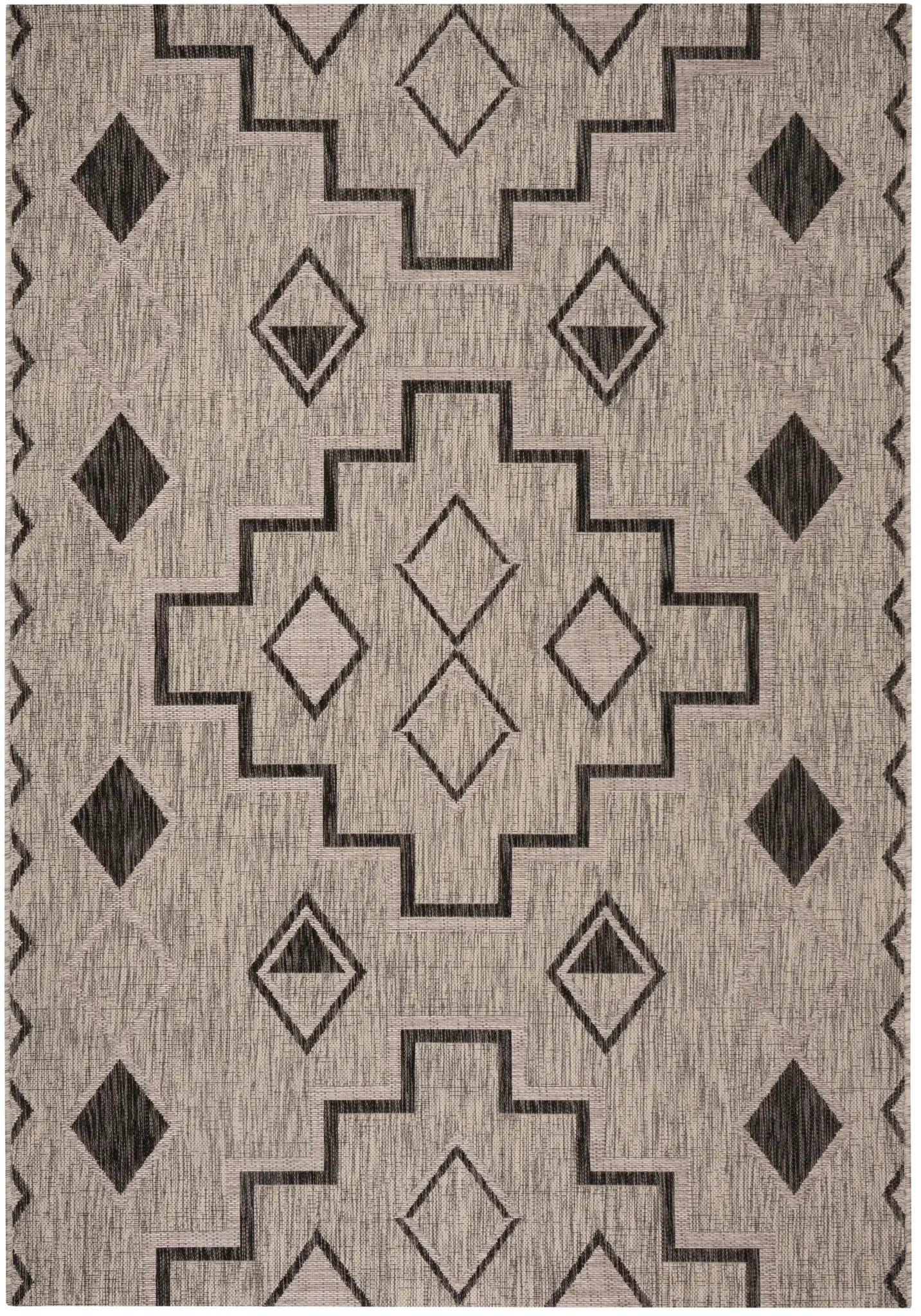 Courtyard Southwestern Medallion Outdoor Rug