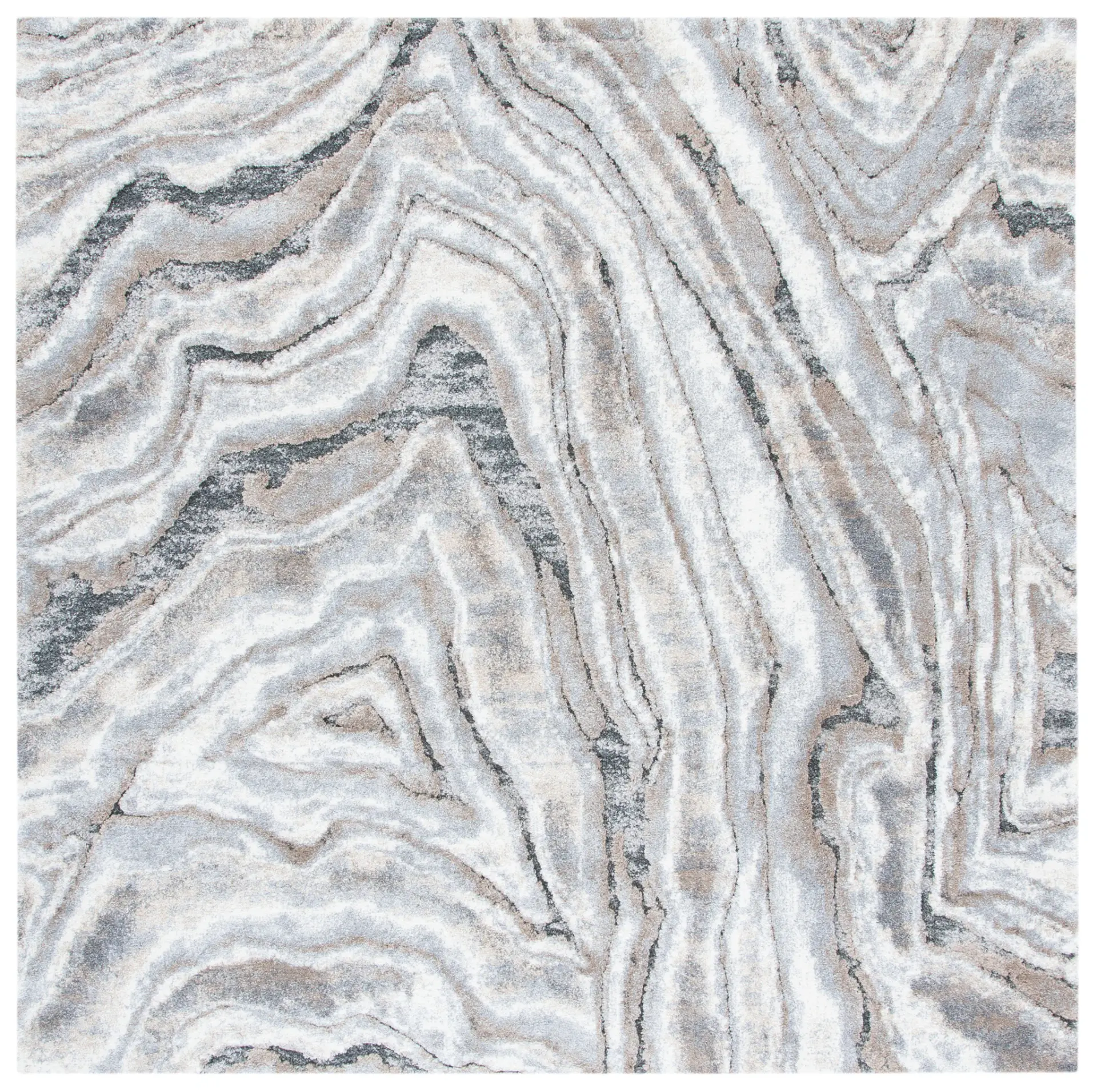Cyrus Marbled Shag Rug