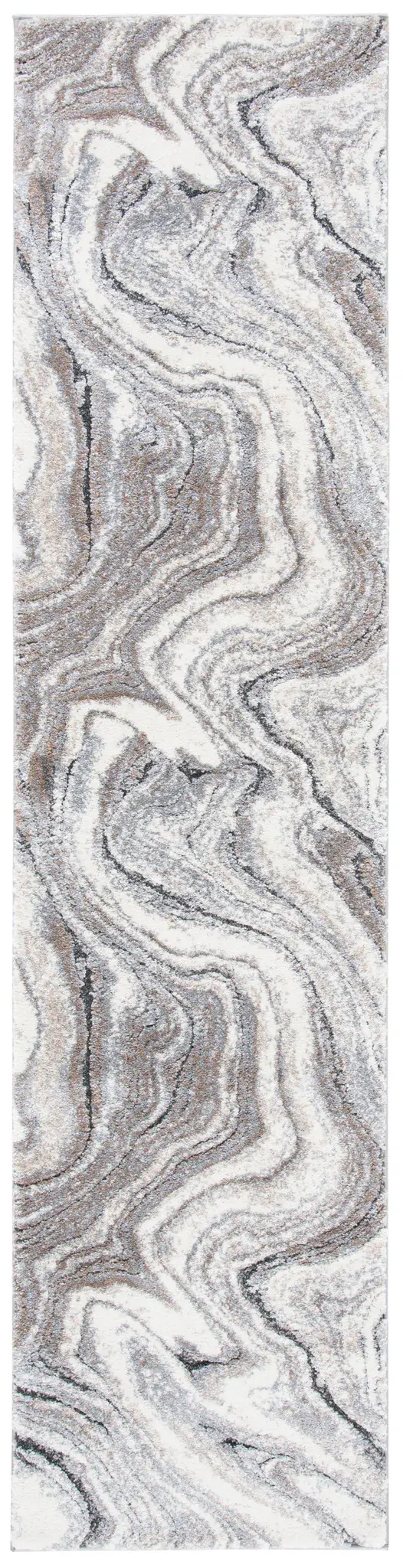 Cyrus Marble Wave Shag Rug