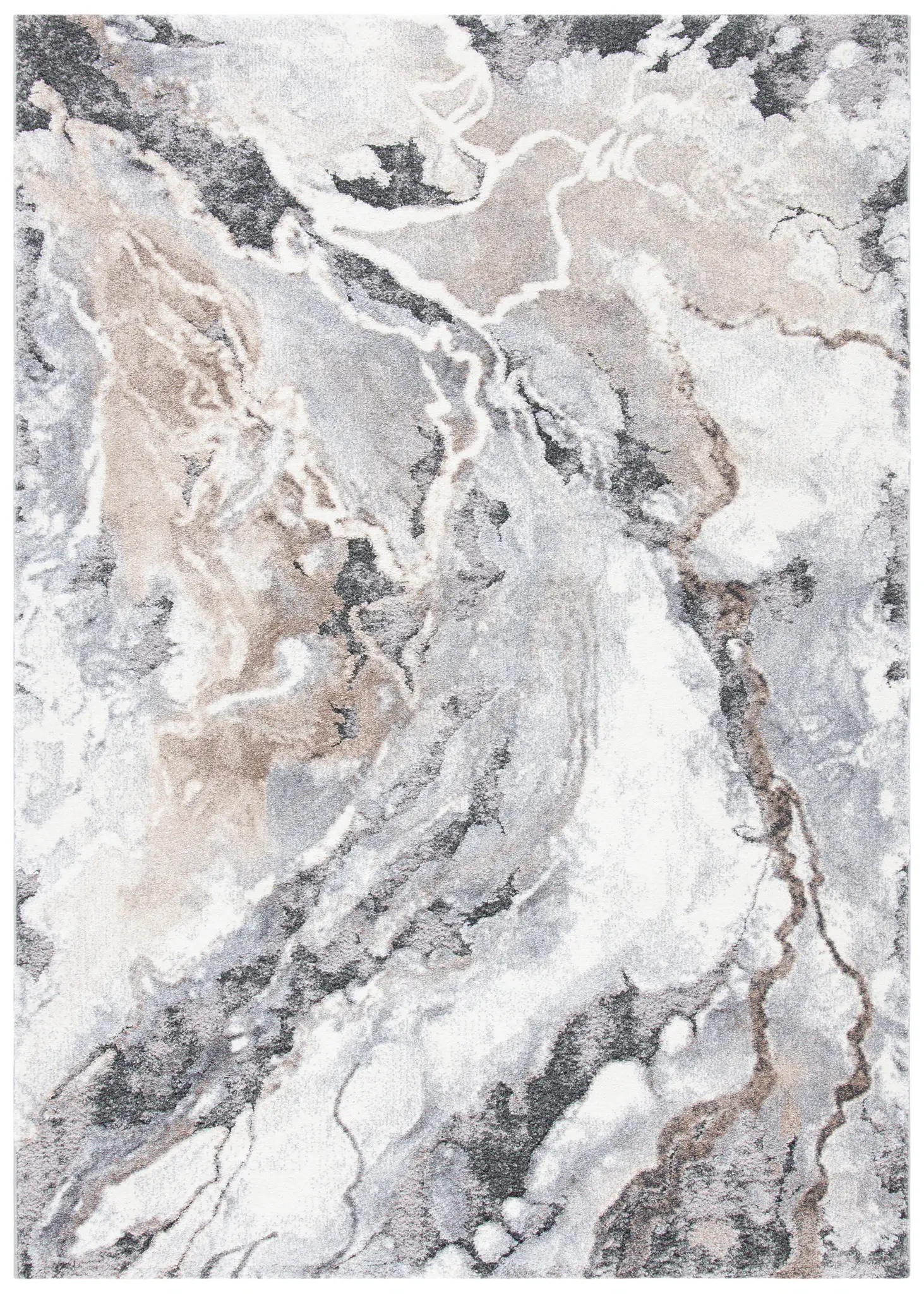 Cyrus Marble Shag Rug