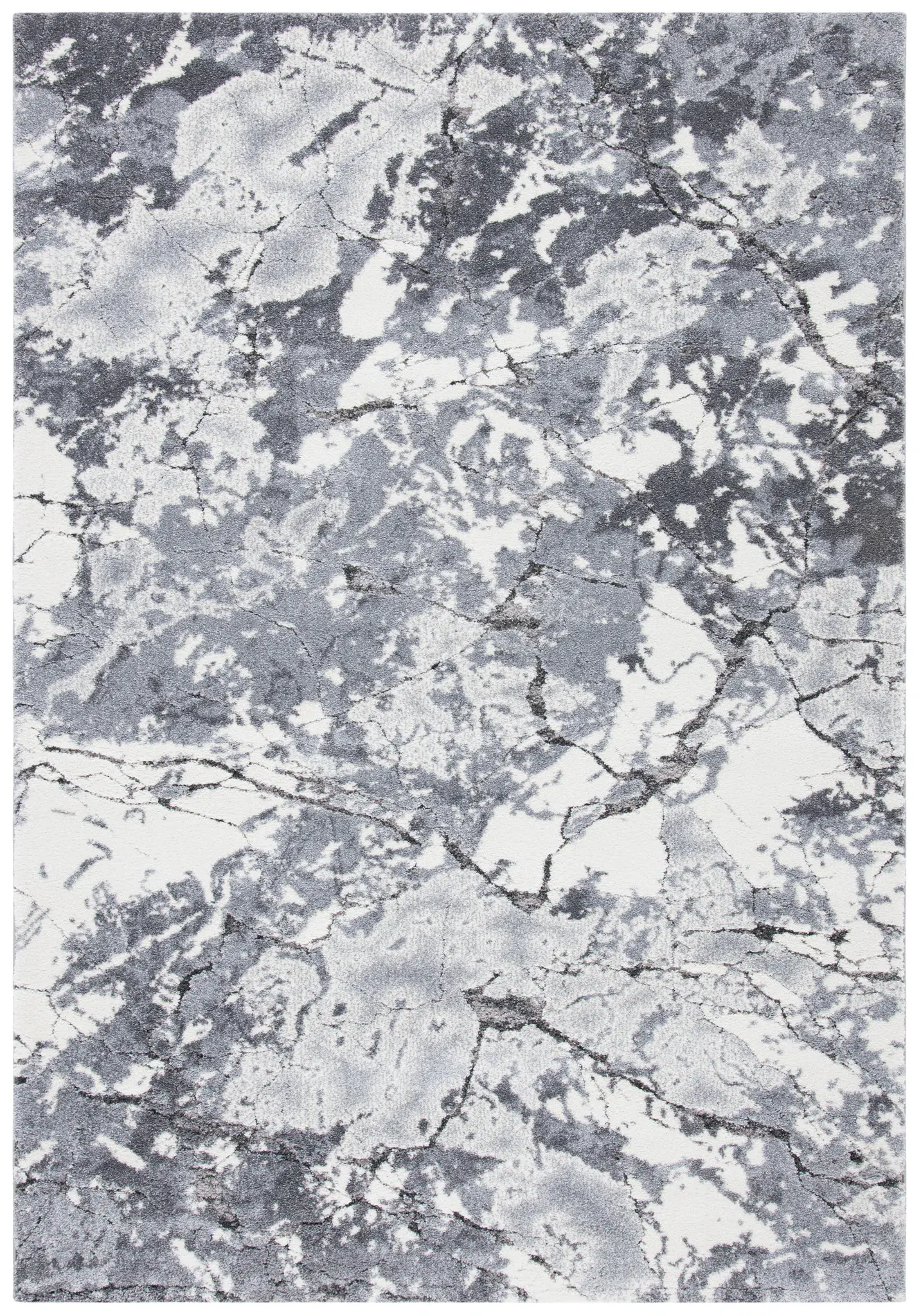 Cyrus Fissured Stone Shag Rug