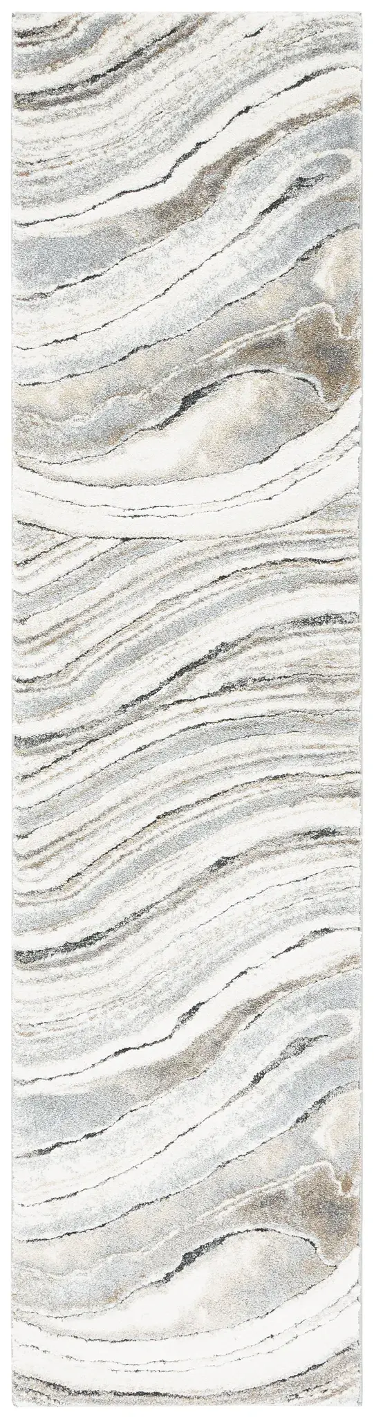 Cyrus Marbled Wave Shag Rug