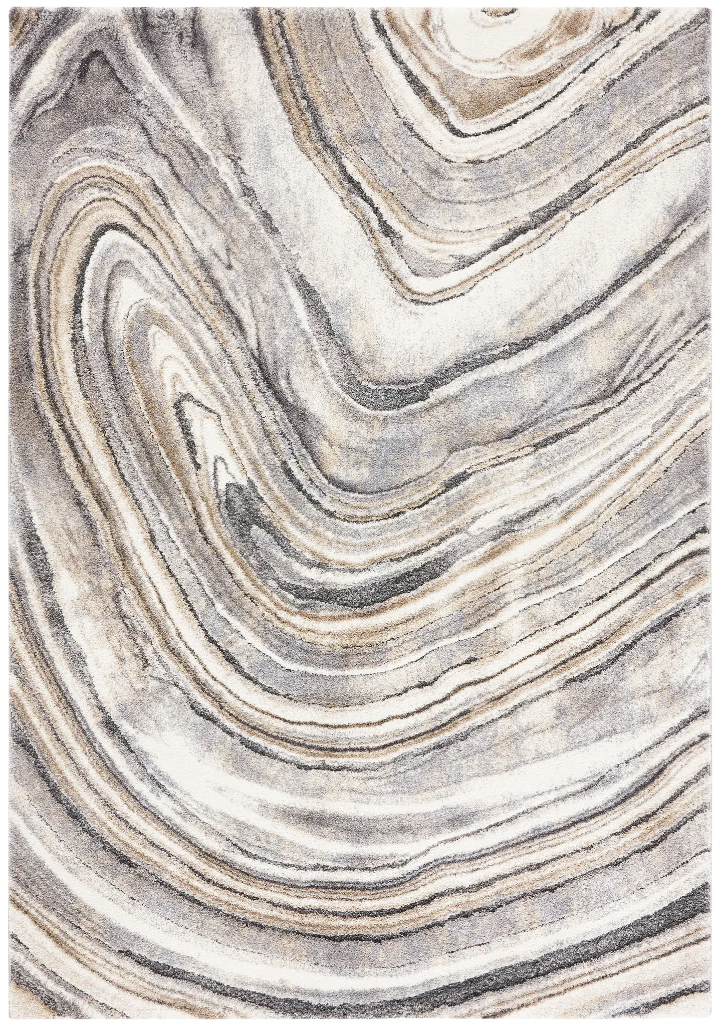 Cyrus Marble Swirl Shag Rug