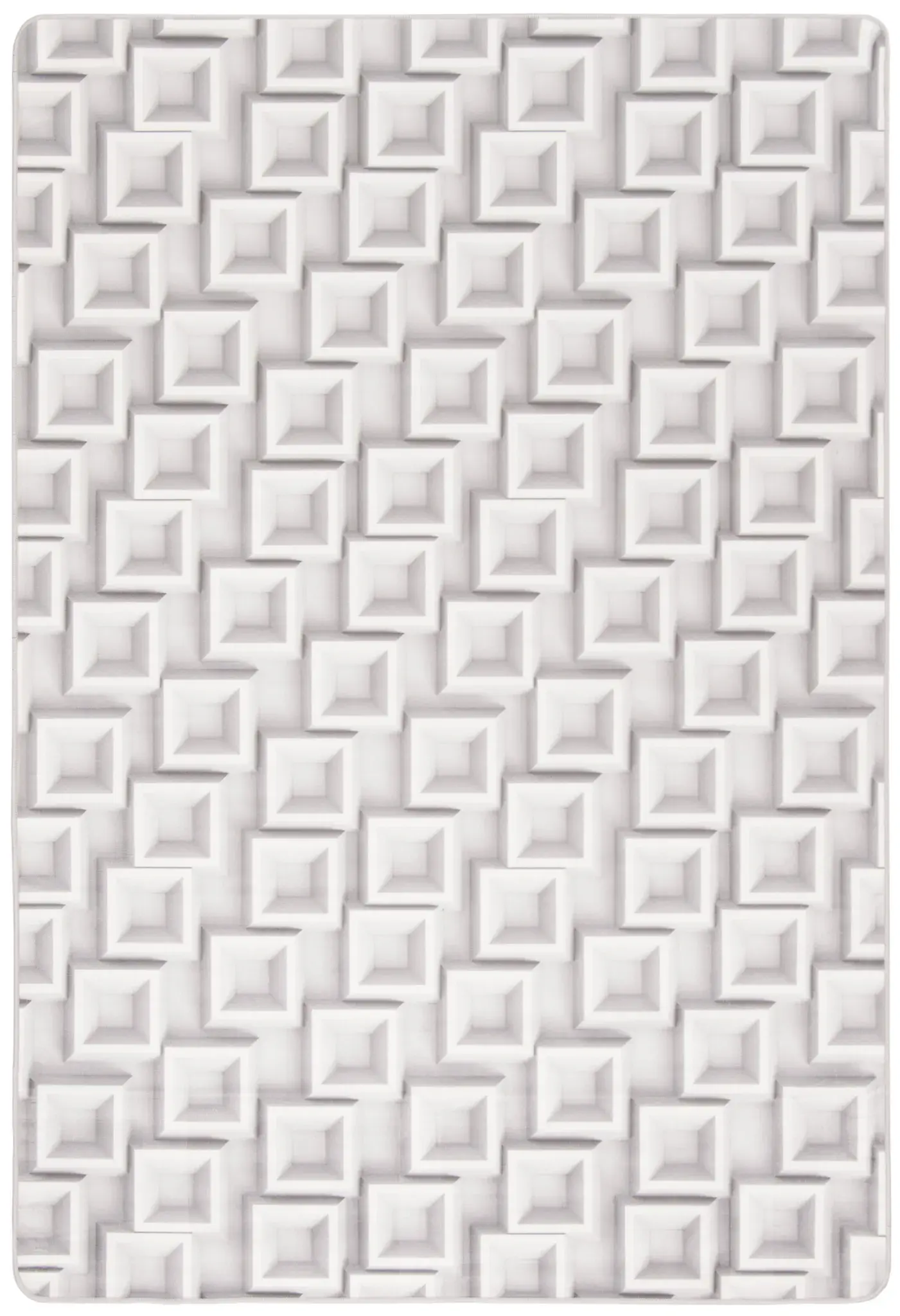 Daytona Nested Squares Washable Rug