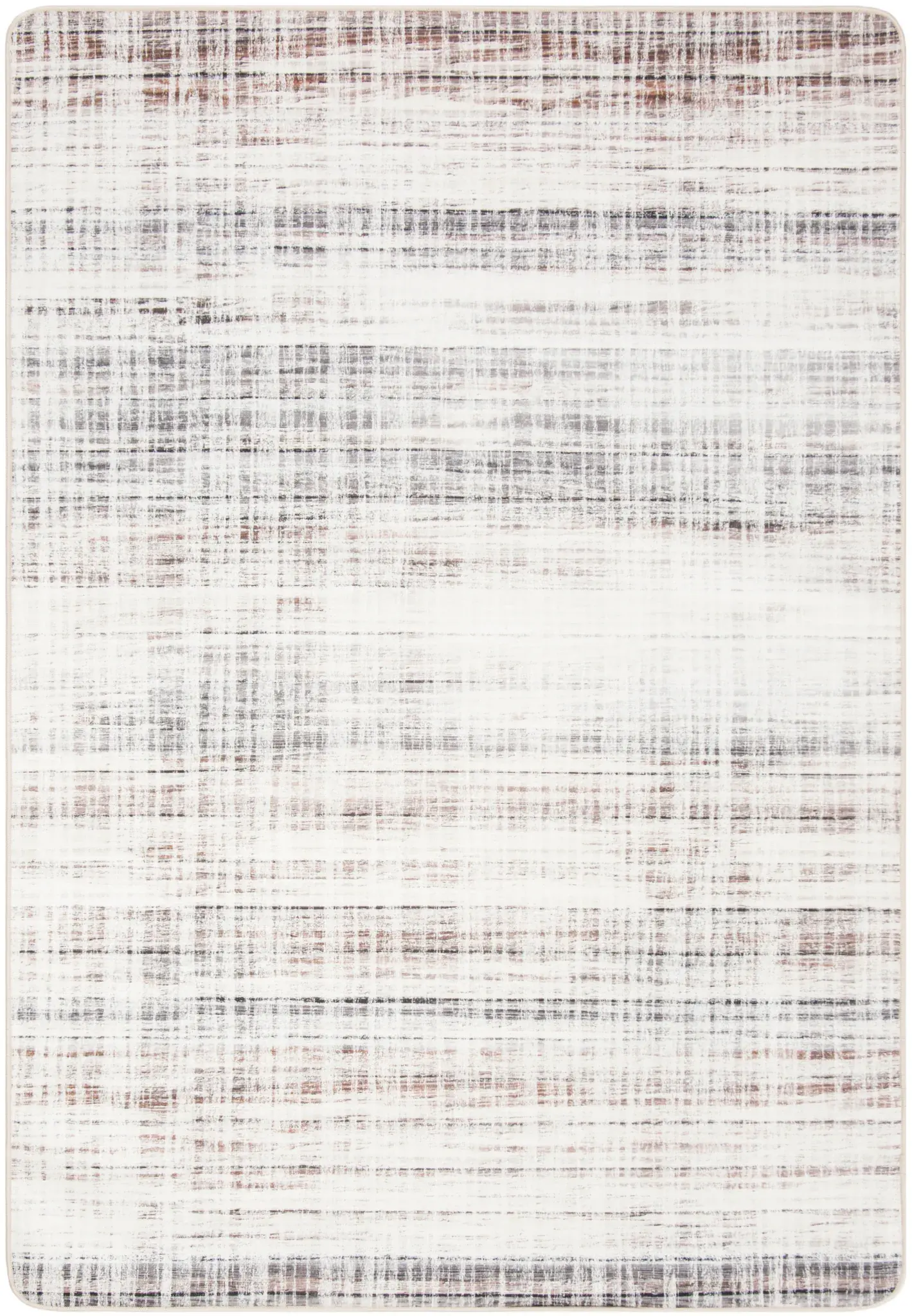Daytona Crosshatch Washable Rug