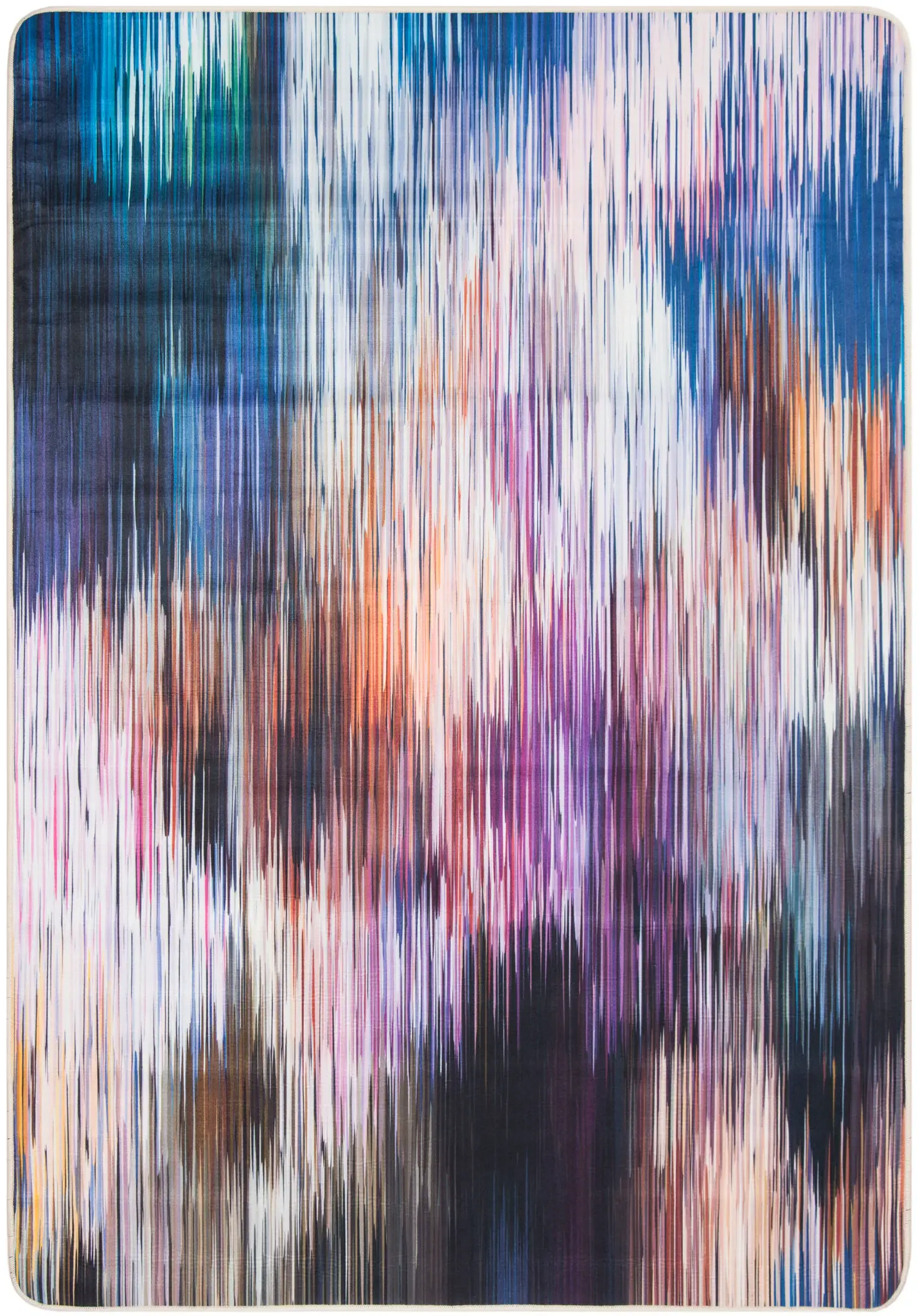 Daytona Abstract Drip Washable Rug