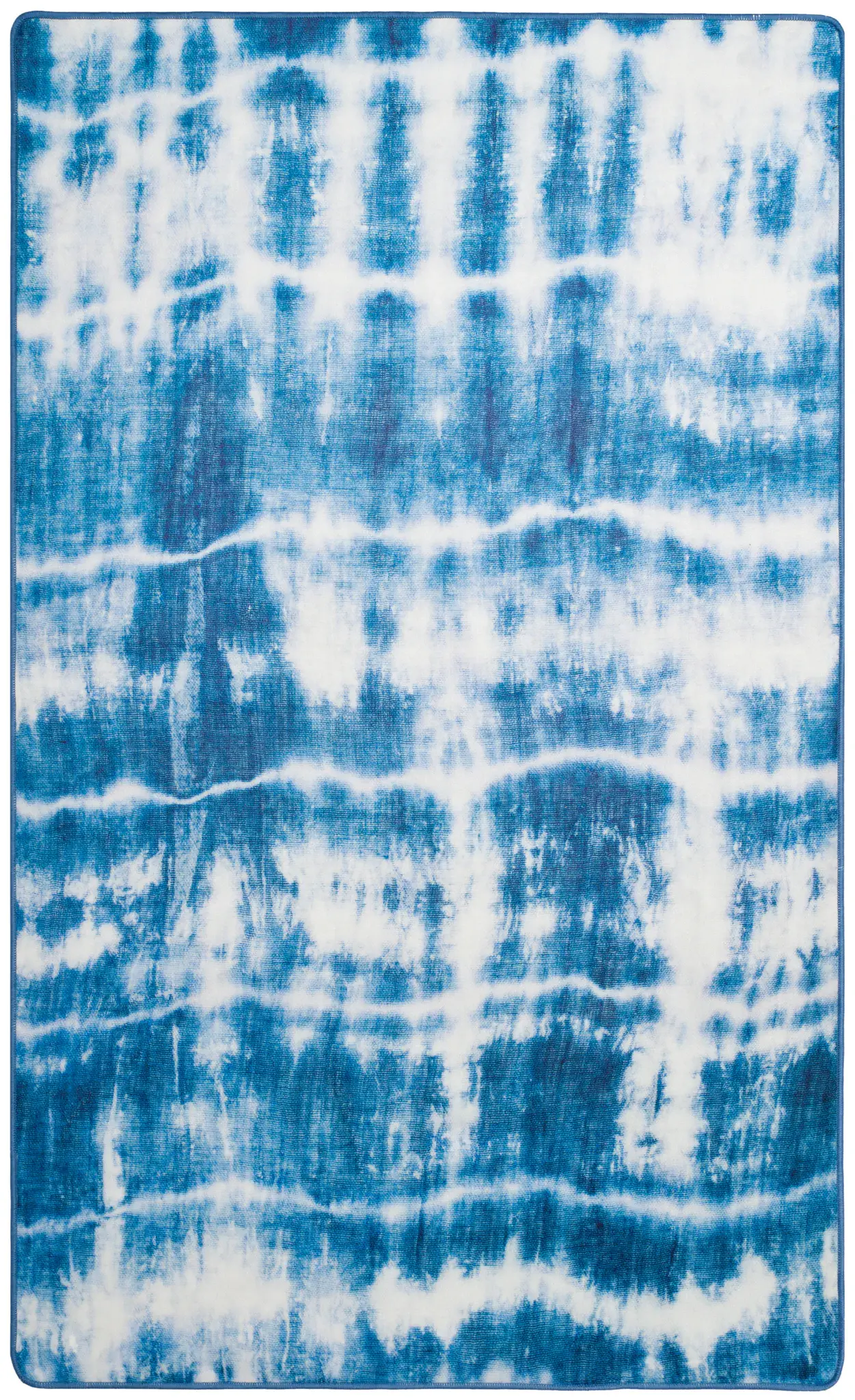 Daytona Tie-Dye Stripe Washable Rug