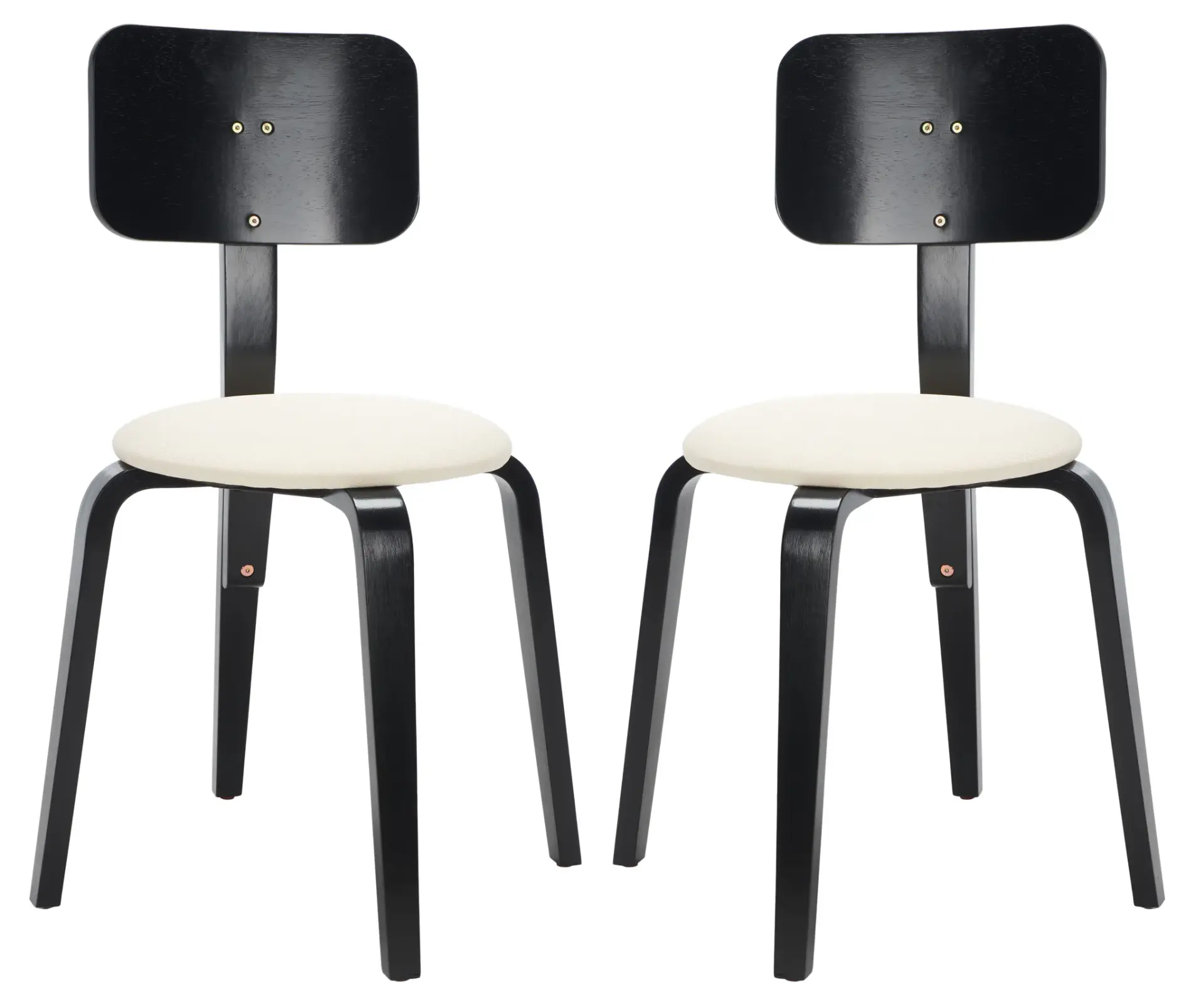 Jo Upholstered Stackable Dining Chair (Set of 2)