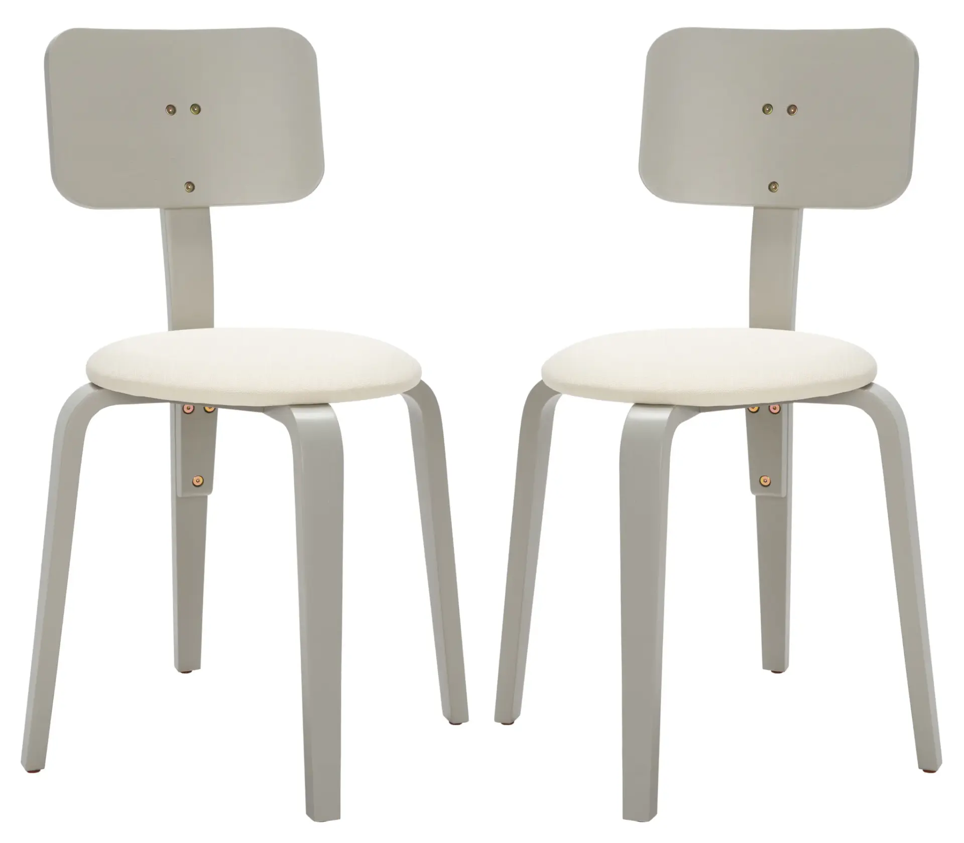 Jo Upholstered Stackable Dining Chair (Set of 2)
