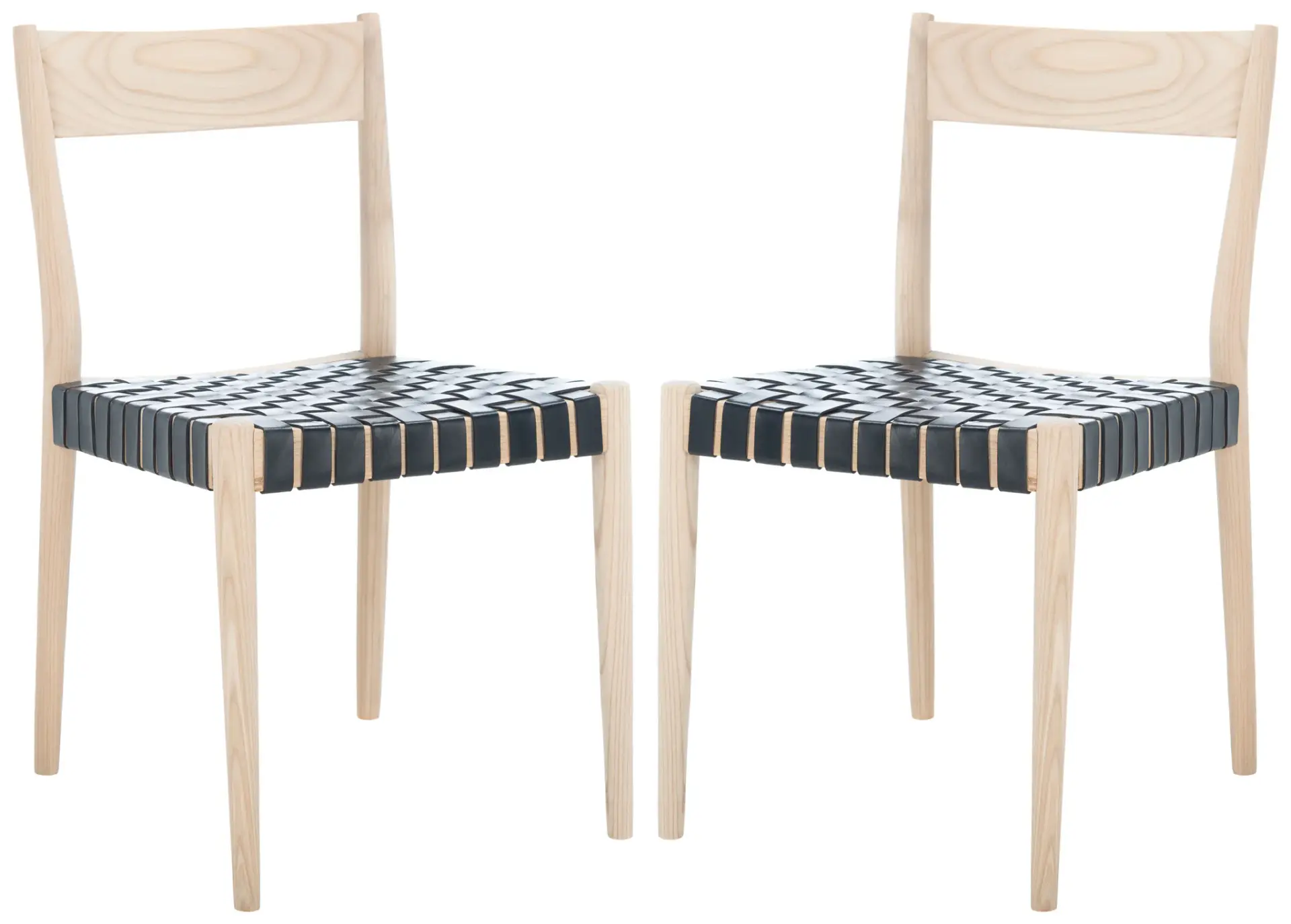 Eluned Leather Dining Chair (Set of 2)