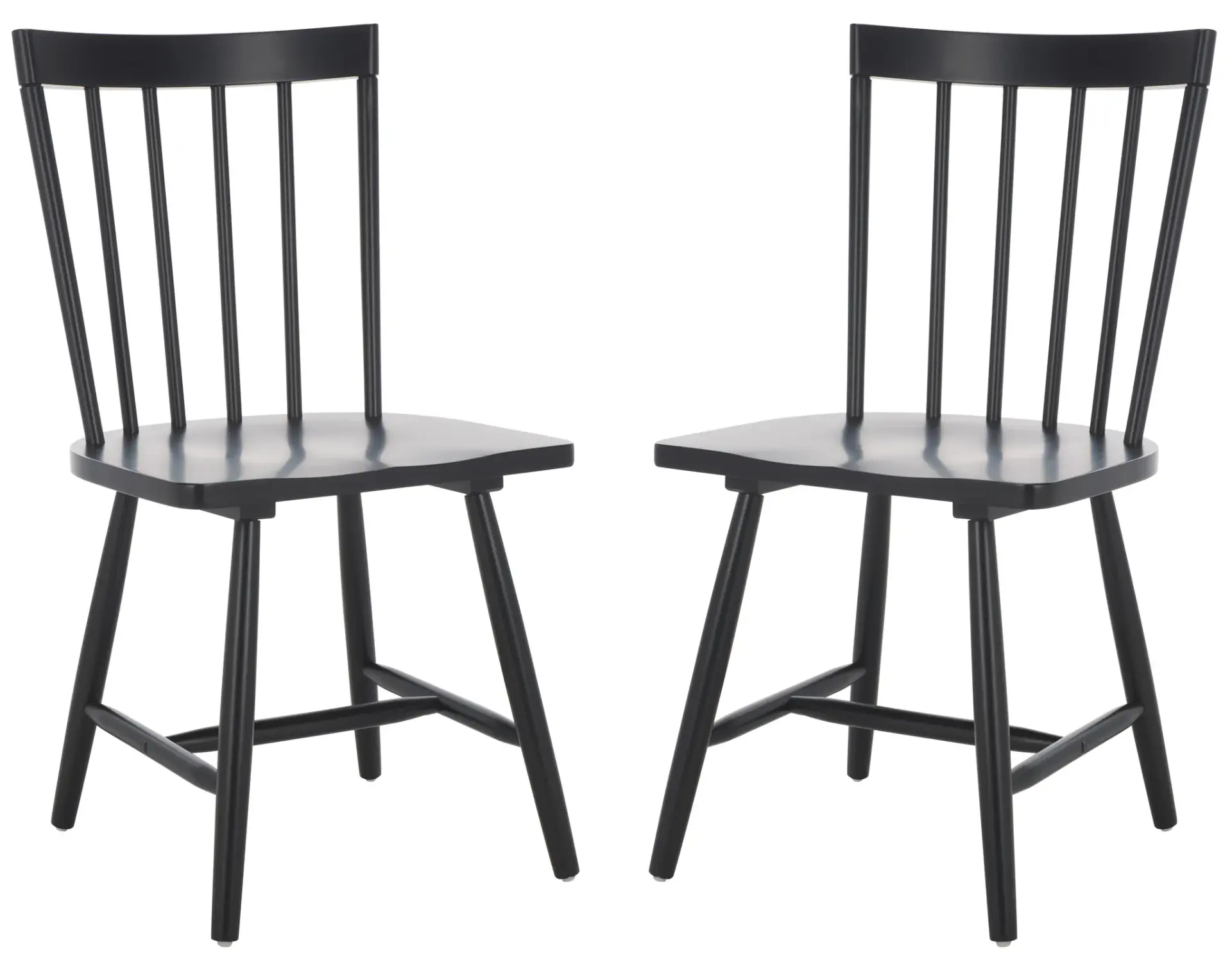 Sani 34-Inch Spindle Dining Chairs (Set Of 2)